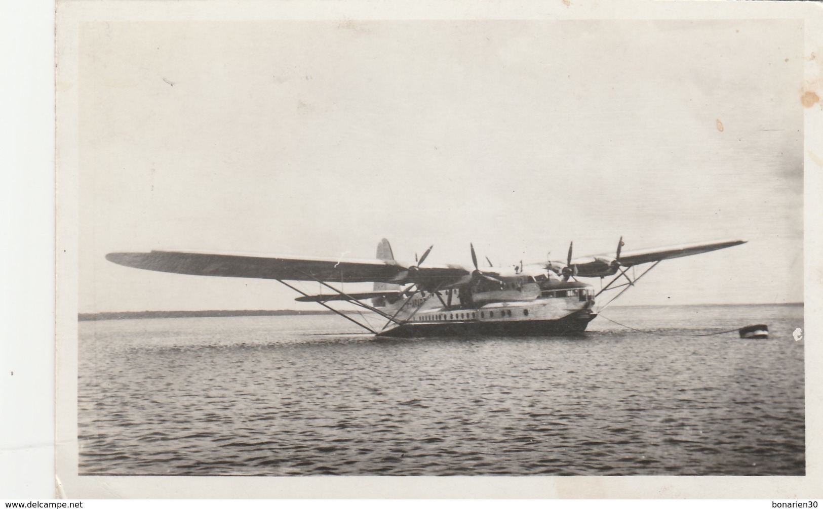 CPSM  40 HYDRAVION LE VILLE DE ST PIERRE SUR LAC DE BISCAROSSE - Autres & Non Classés