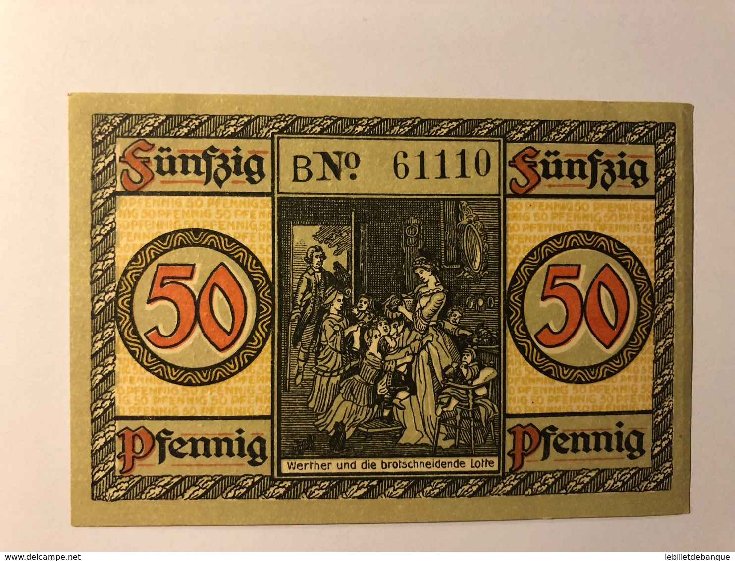 Allemagne Notgeld Wetzlar 50 Pfennig - Collections