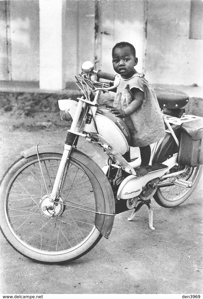 Tchad - BEDIONDO - Enfant Sur Mobylette Duomatic - Solex - Tchad