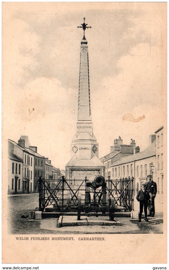 Welsh Fusiliers Monument, CARMARTHEN - Carmarthenshire