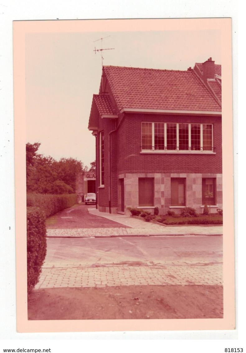 Boechout Glazenmaker Louis Amsons Kroonstraat (fotokaart 13x9cm) - Boechout