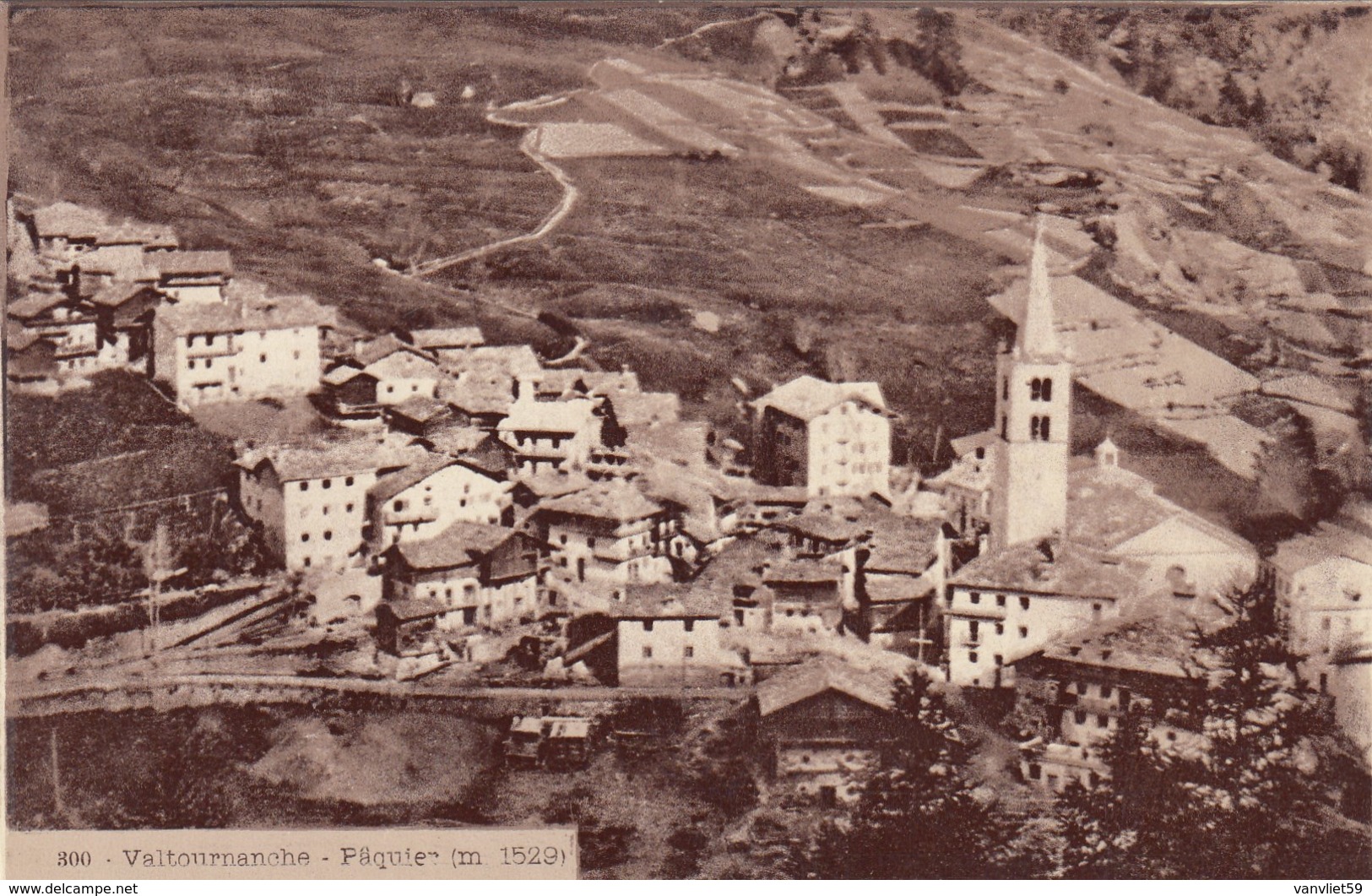 VALTOURNANCHE-PAQUIER-AOSTA-CARTOLINA VERA FOTOGRAFIA-NON VIAGGIATA ANNO 1906-1915 - Aosta