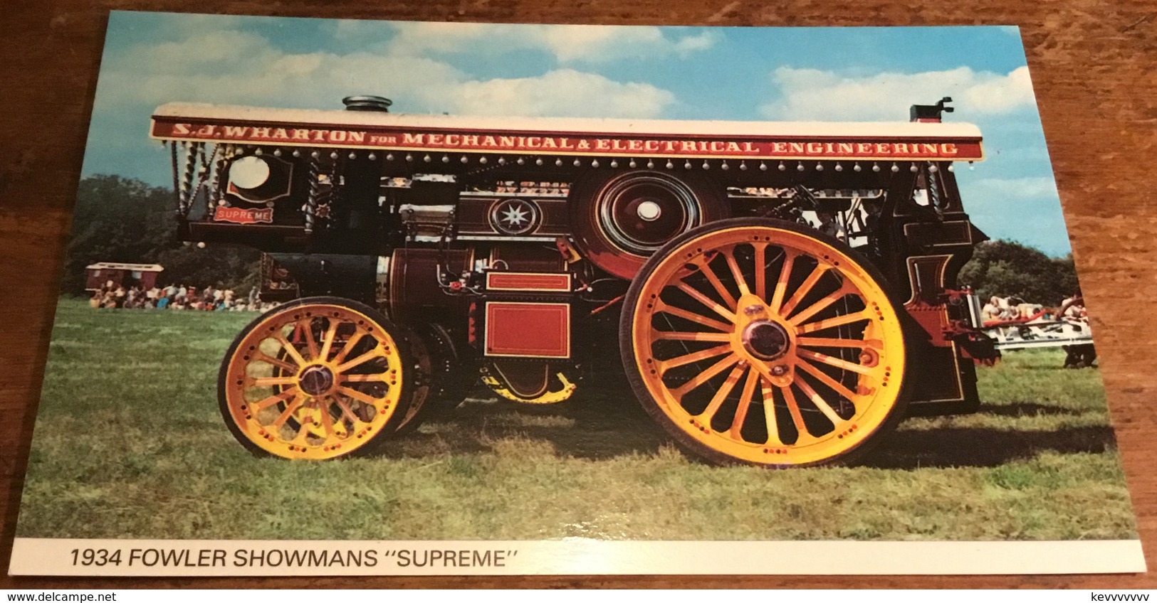 1934 Fowler Showman’s “Supreme” - Other & Unclassified