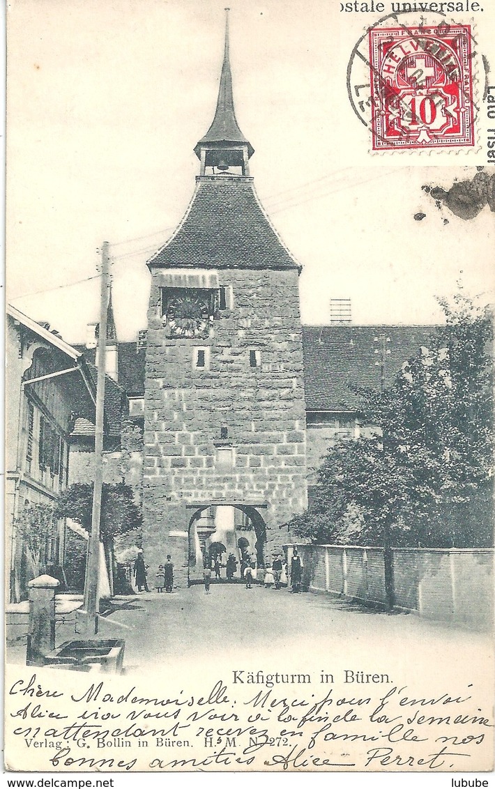 Büren An Der Aare - Käfigturm              1904 - Büren An Der Aare