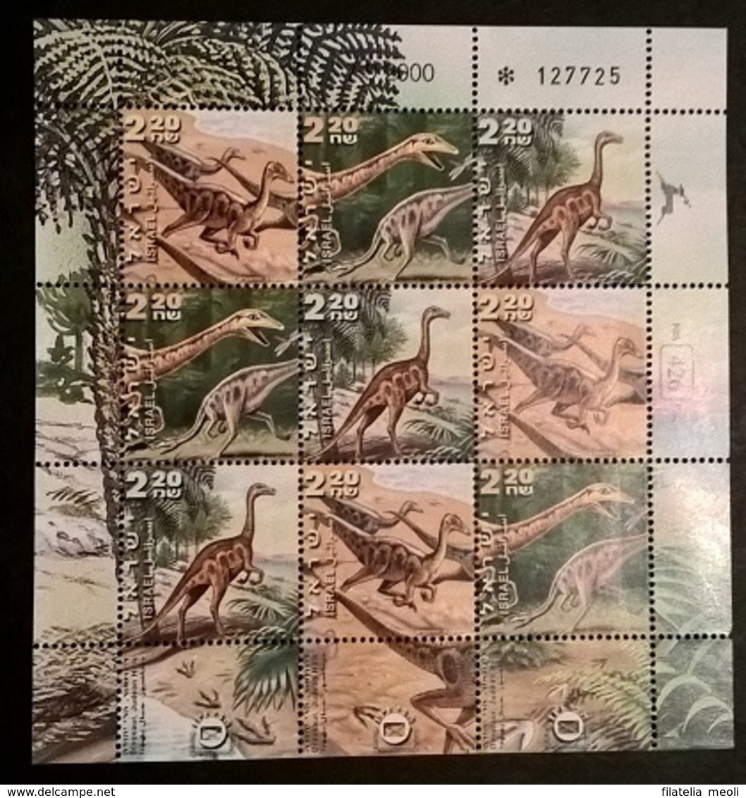 ISRAELE 2000 ANIMALI PREISTORICI - Unused Stamps (without Tabs)