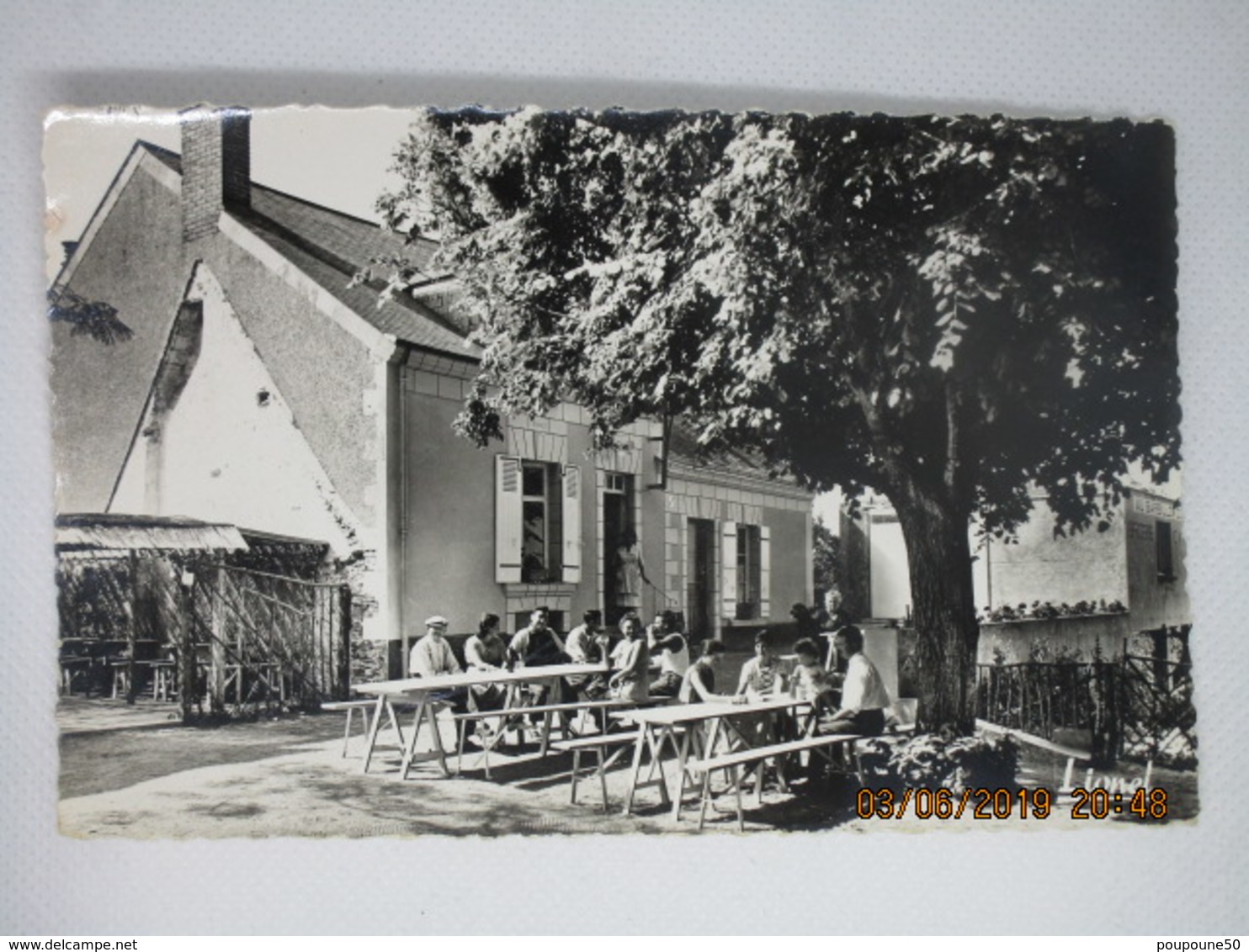 CP 49 DENEE Vers Rochefort Sur Loire - LES JUBEAUX Le Café Du Barbillon D'or (café Pauvert) Siège Commune Libre  Jubeaux - Other & Unclassified