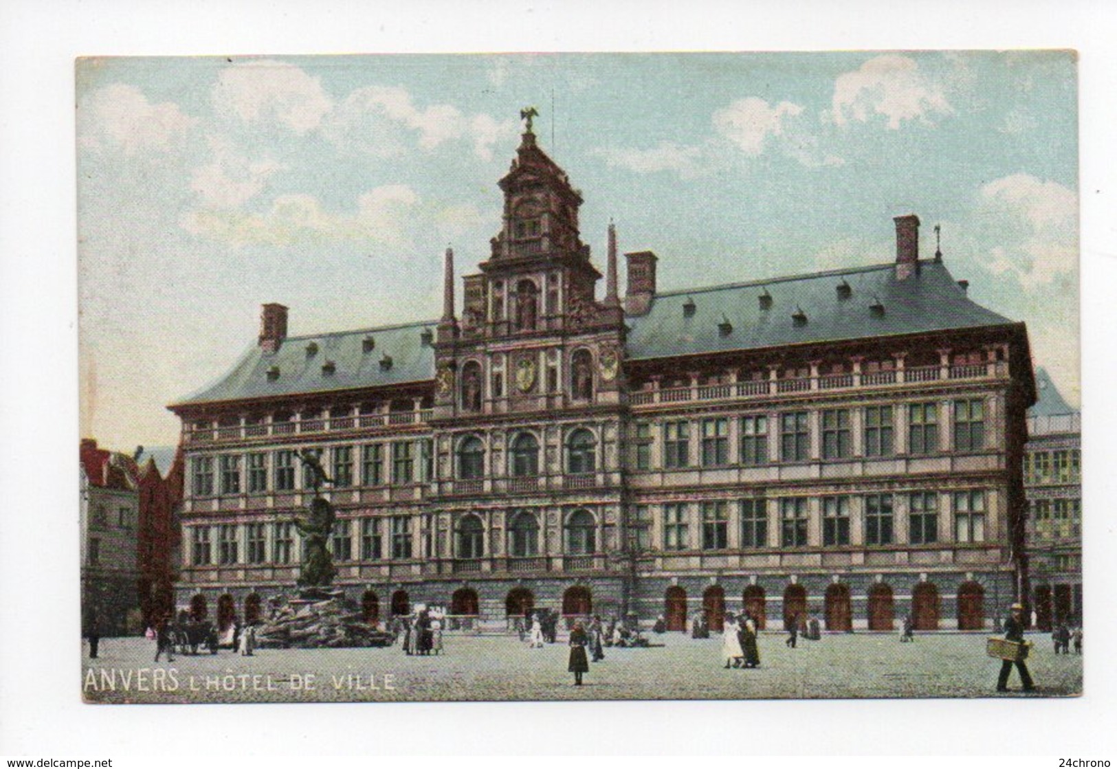 Belgique: Anvers, Antwerpen, L'Hotel De Ville (19-408) - Antwerpen