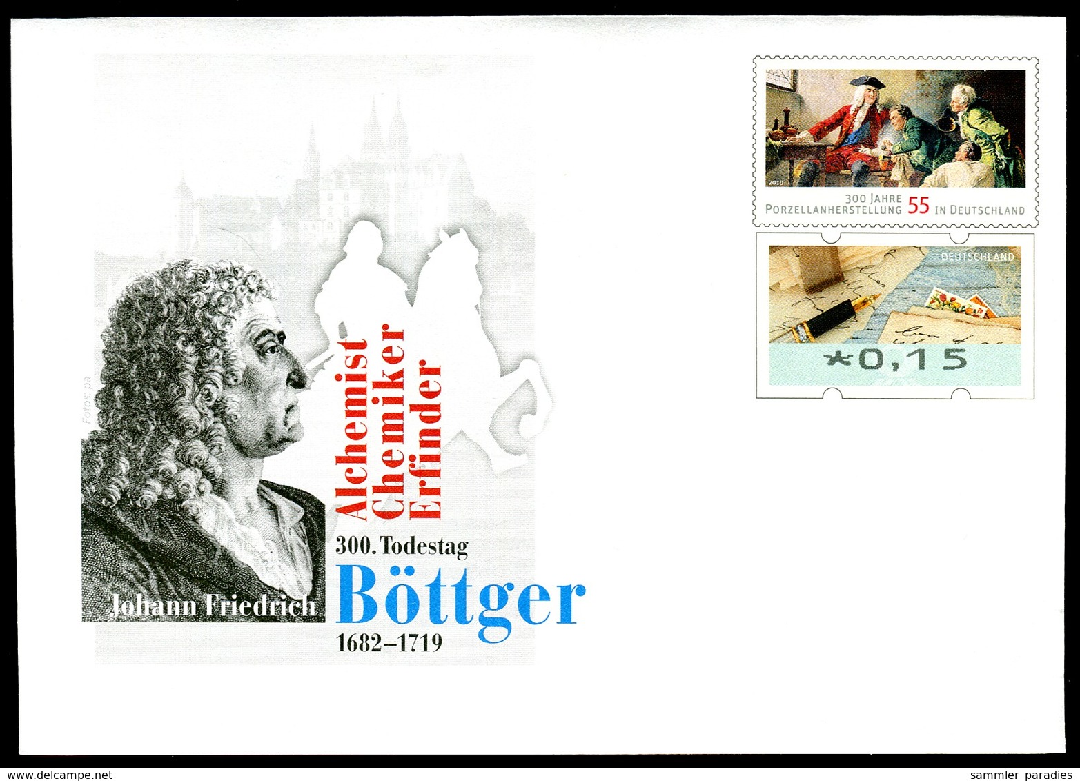 41363) BRD - USo ? - * Ungebraucht - 15 Unter 55C        Böttger, Ausg.: 01.03.2019 - Covers - Mint