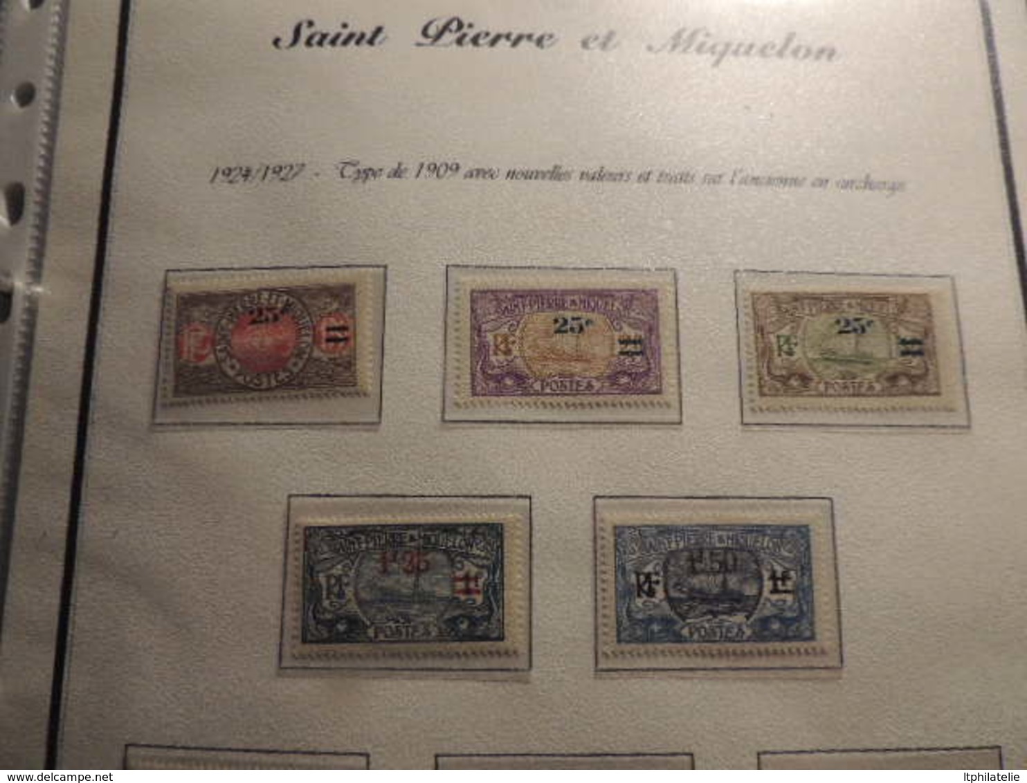 *AFFAIRE * ST PIERRE MIQUELON POLYNESIE FRANCAISE  BELLE PRESENTATION NEUFS TIMBRES  BLOCS ETAT PARFAIT   FORT FACIAL - Collections (en Albums)