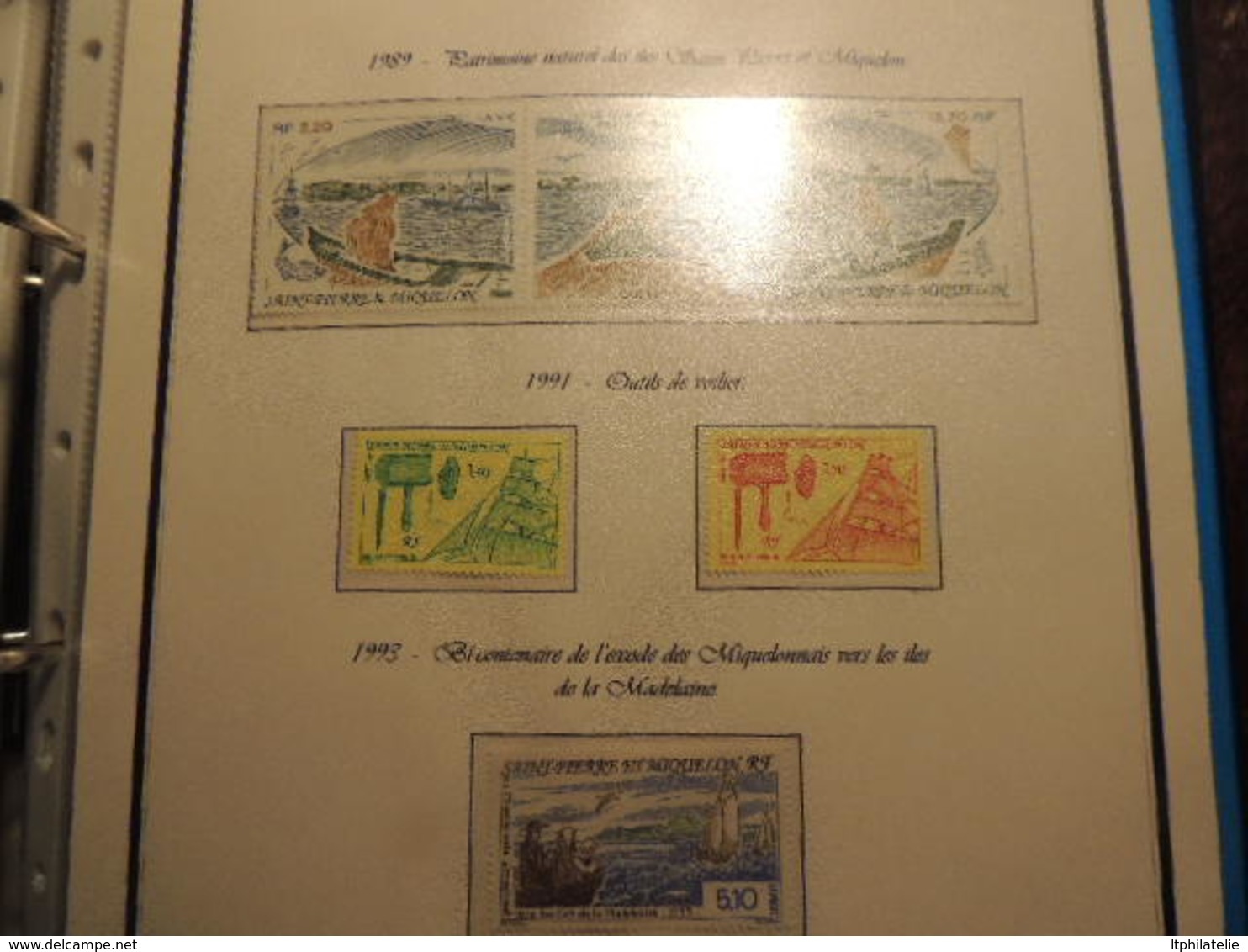 *AFFAIRE * ST PIERRE MIQUELON POLYNESIE FRANCAISE  BELLE PRESENTATION NEUFS TIMBRES  BLOCS ETAT PARFAIT   FORT FACIAL