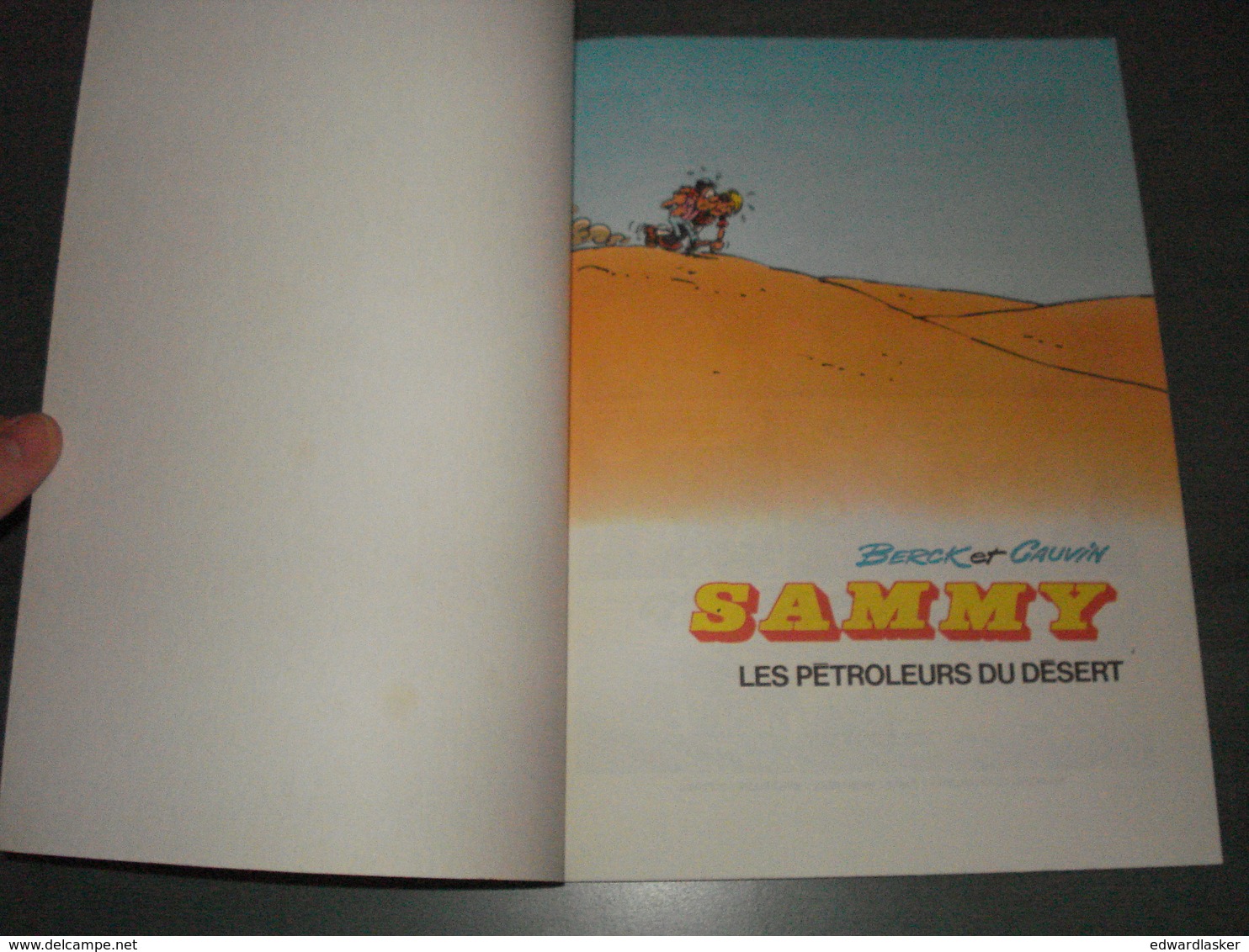 SAMMY 9 : Les Pétroleurs Du Désert - Réimp. Dupuis 1983 - Très Bon état - Sammy