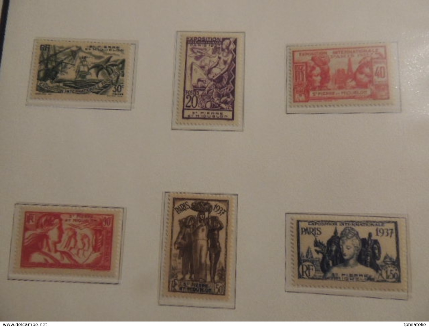 *AFFAIRE * COLONIES FRANCAISE   BELLE PRESENTATION NEUFS TIMBRES  BLOCS ETAT PARFAIT    FEUILLETS EXPO 1937    32PHOTOS - Collections (en Albums)