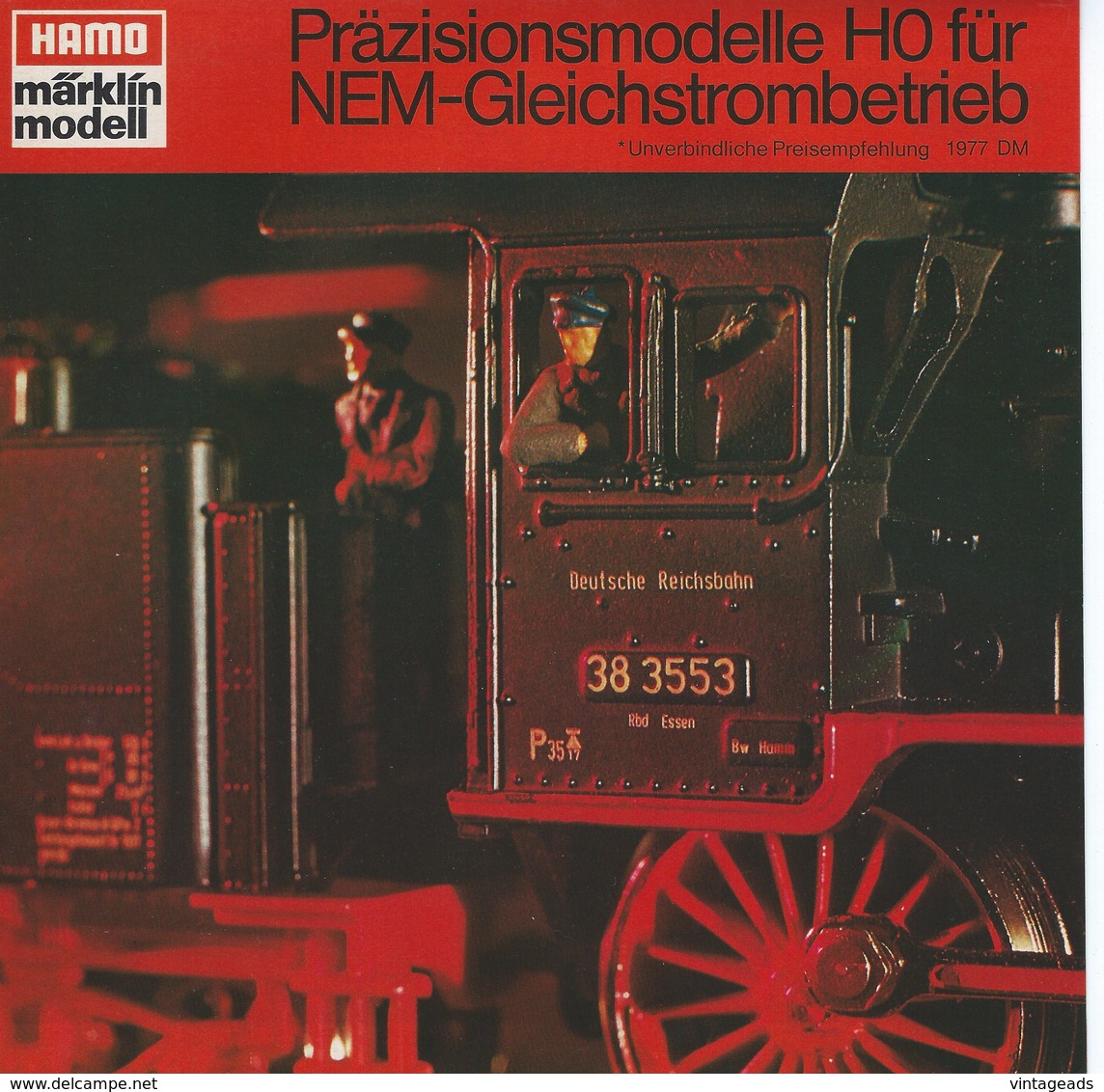 KAT087 Modellkatalog MÄRKLIN H0 Für NEM-Gleichstrom 1977, Deutsche Ausgabe, Neu - Letteratura & DVD