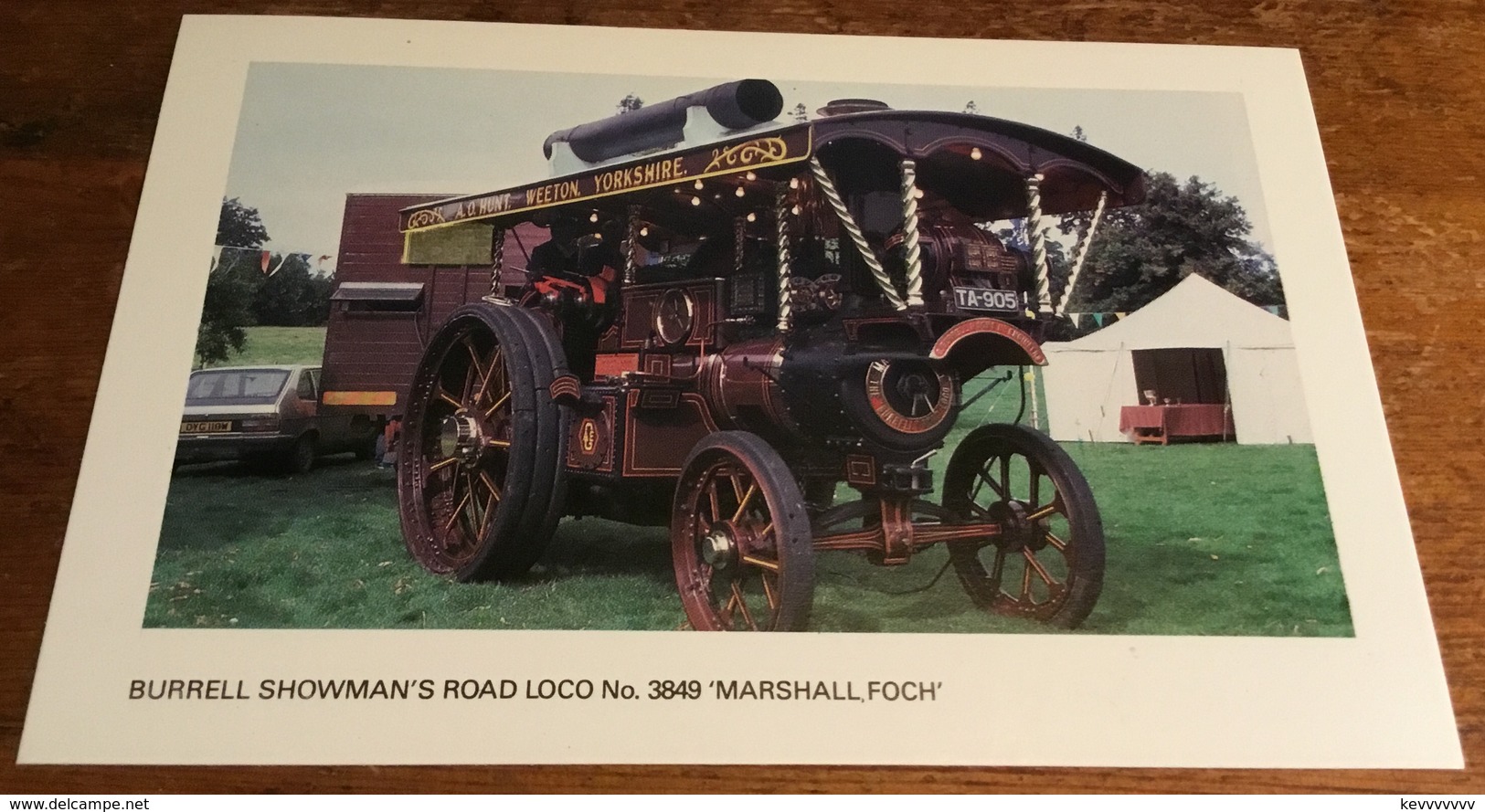 Burrell Showman’s Road Loco No. 3849 ‘Marshall Foch’ - Other & Unclassified