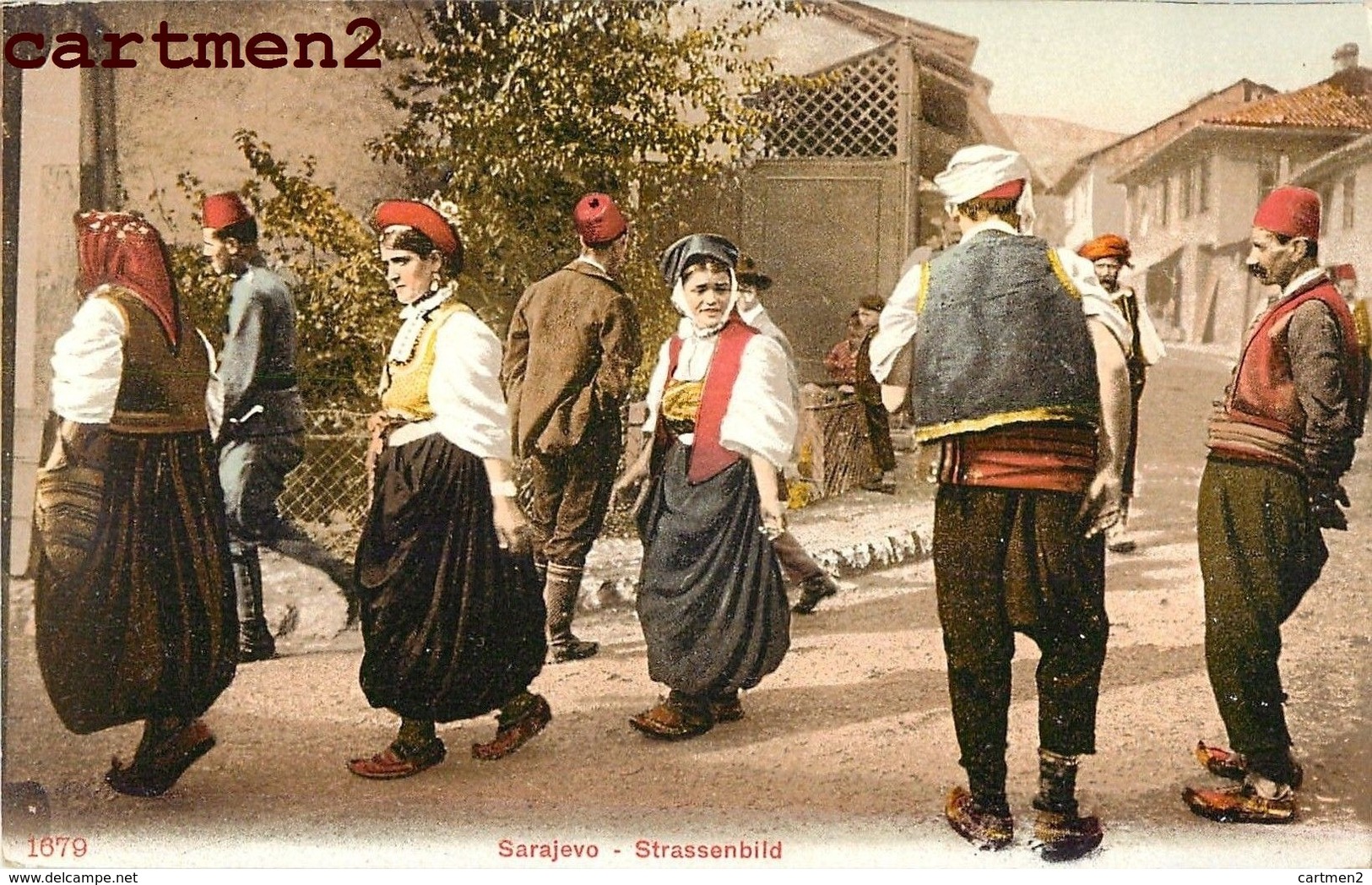 BOSNIE-HERZEGOVINE BOSNIEN SARAJEVO COSTUME ETHNIE TÜRK TURQUIE TURKEY Bosnia And Herzegovina - Bosnie-Herzegovine