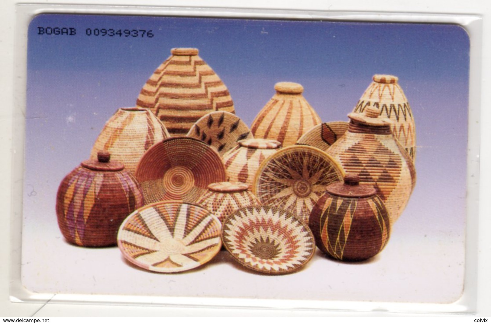 BOTSWANA REF MV CARDS BOT-19 P25 Baskets - Botswana