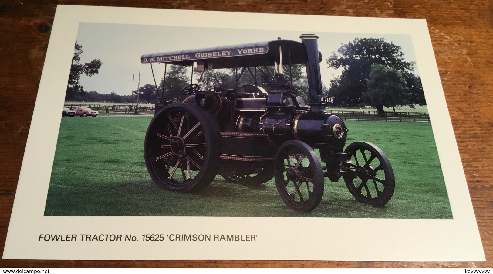 Fowler Tractor No. 15625 ‘Crimson Rambler’ - Altri & Non Classificati