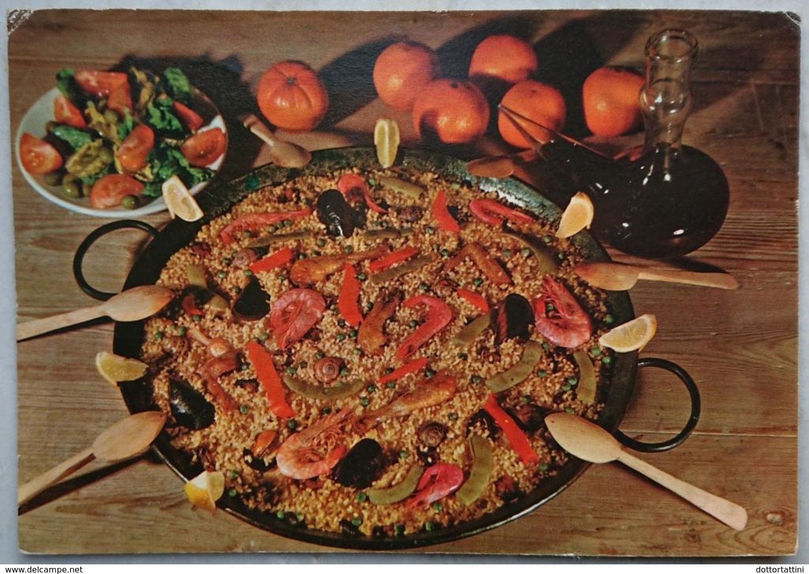 PAELLA VALENCIANA - Valencia -  Vg - Recettes (cuisine)