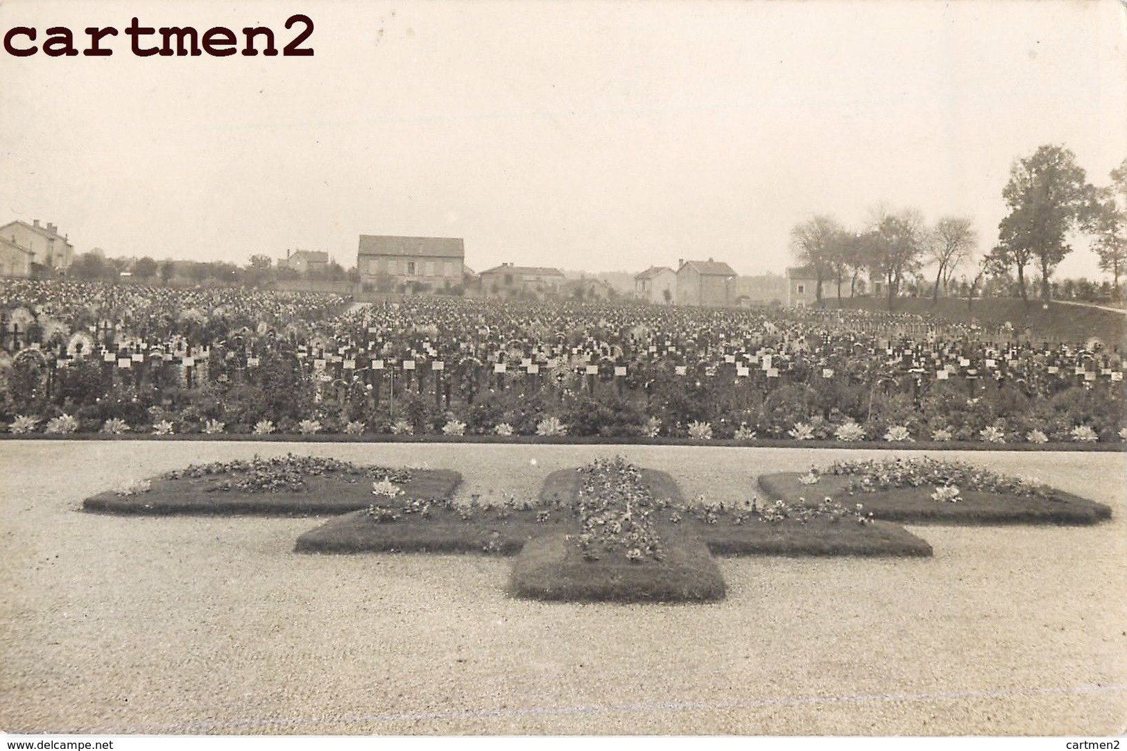 CARTE PHOTO : CHALONS-SUR-MARNE CIMETIERE 51 MARNE - Châlons-sur-Marne