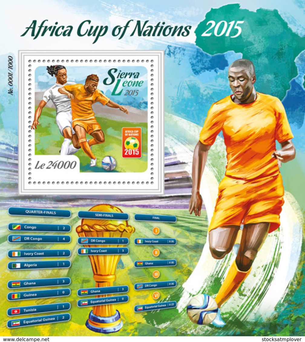 Sierra Leone 2015   Africa Cup Of Nations 2015 - Sierra Leone (1961-...)