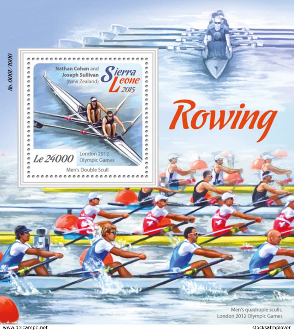 Sierra Leone 2015 Rowing - Sierra Leone (1961-...)