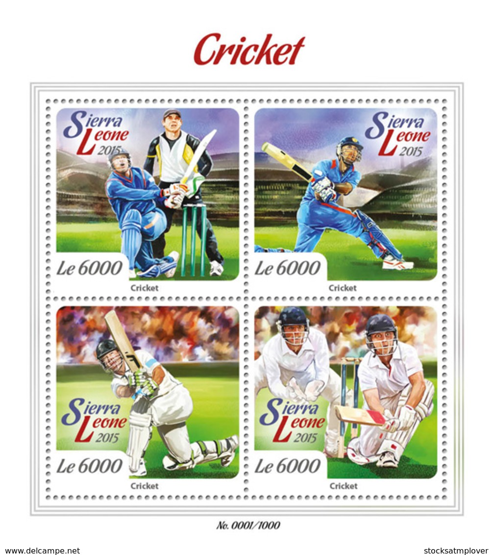 Sierra Leone 2015 Cricket - Sierra Leone (1961-...)