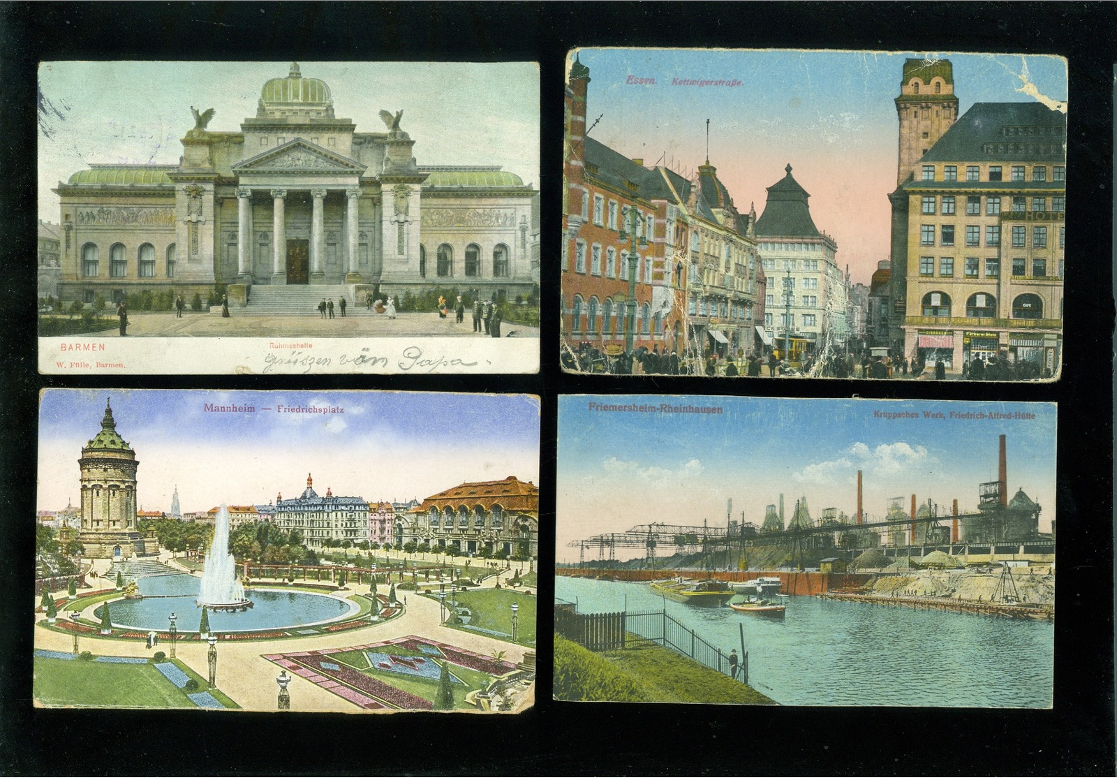 Beau lot de 60 cartes postales d' Allemagne Deutschland     Mooi lot van 60 postkaarten van Duitsland - 60 scans