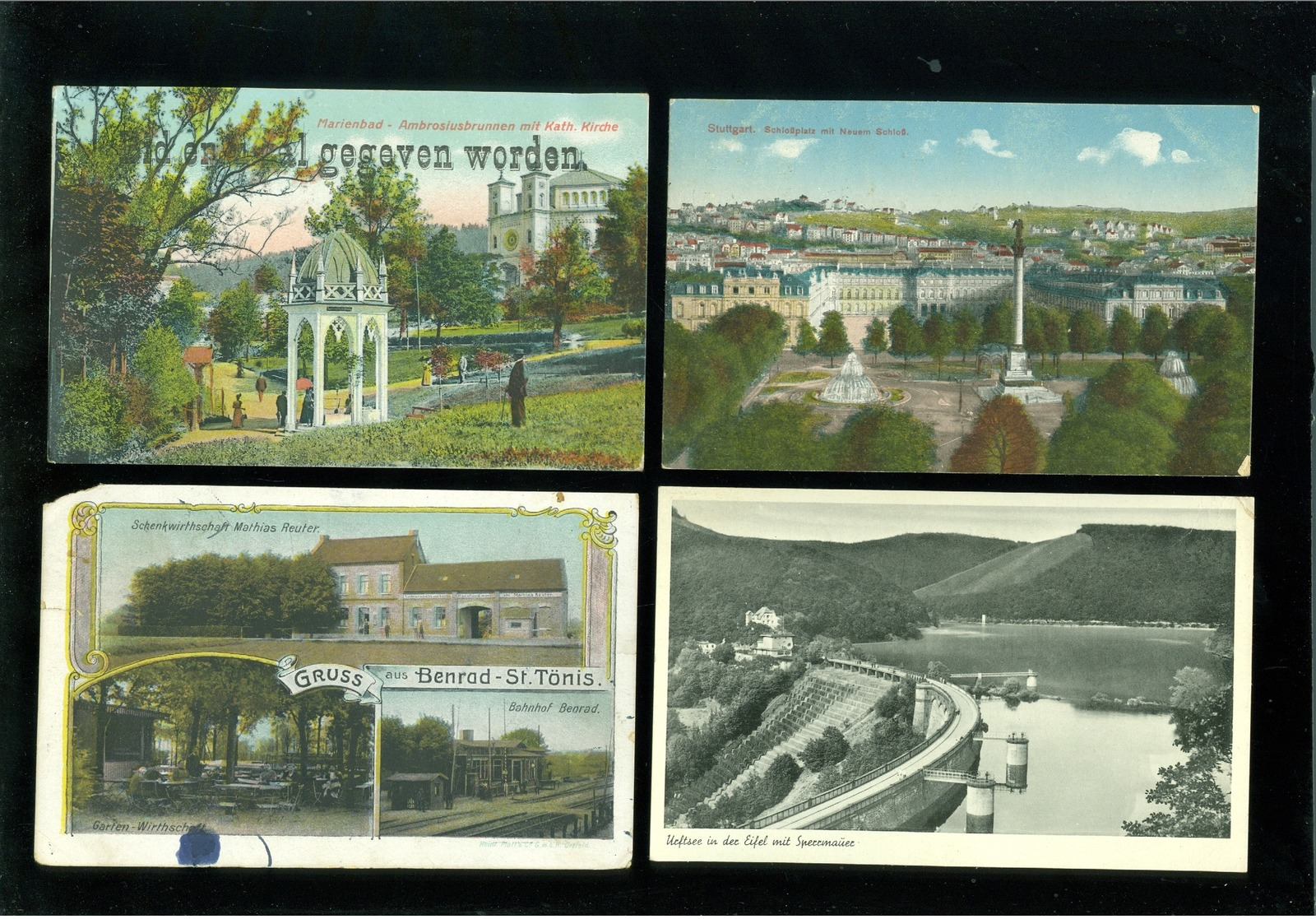 Beau lot de 60 cartes postales d' Allemagne Deutschland     Mooi lot van 60 postkaarten van Duitsland - 60 scans