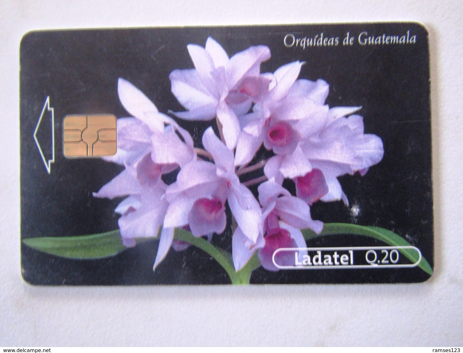 1   CARD GUATEMALA  ORCHIDDEE   3/4 - Guatemala