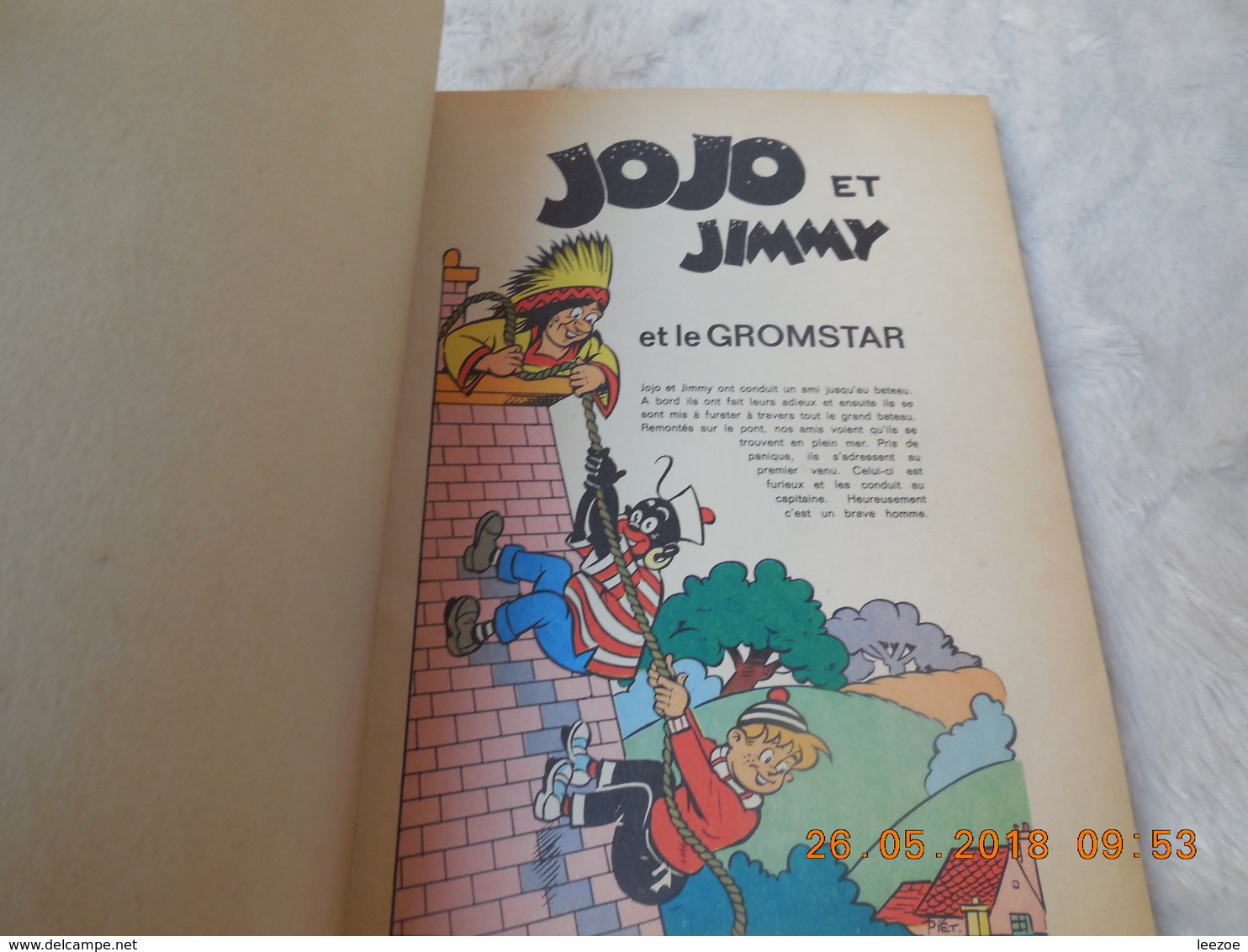 Jojo Et Jimmy Et Le Gromstar.FRANS PIET - Jojo