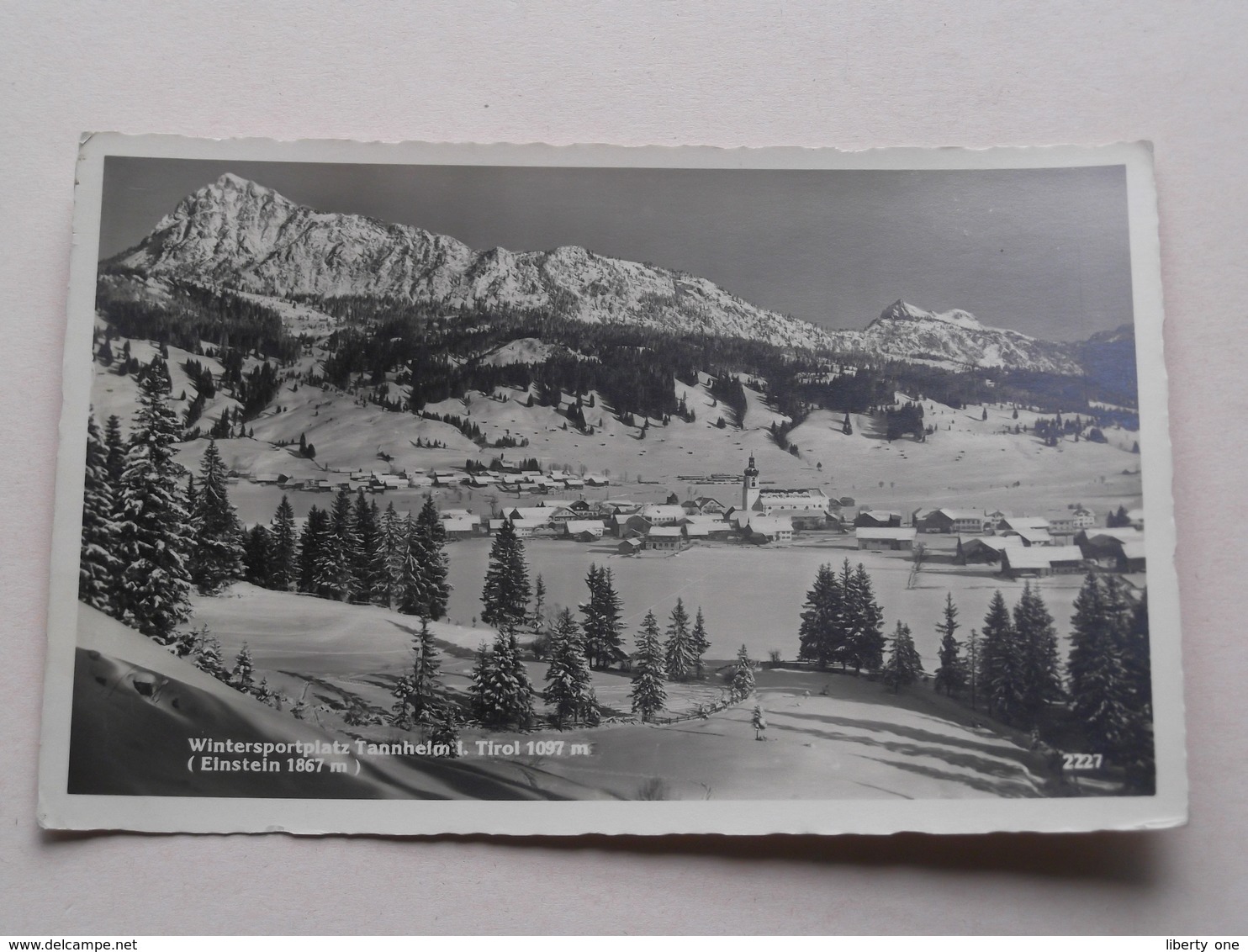 WINTERSPORTPLATZ Tannheim I. Tirol 1097 M.( 2227 - A Gehring ) Anno 1951 ( Zie Foto's ) ! - Tannheim