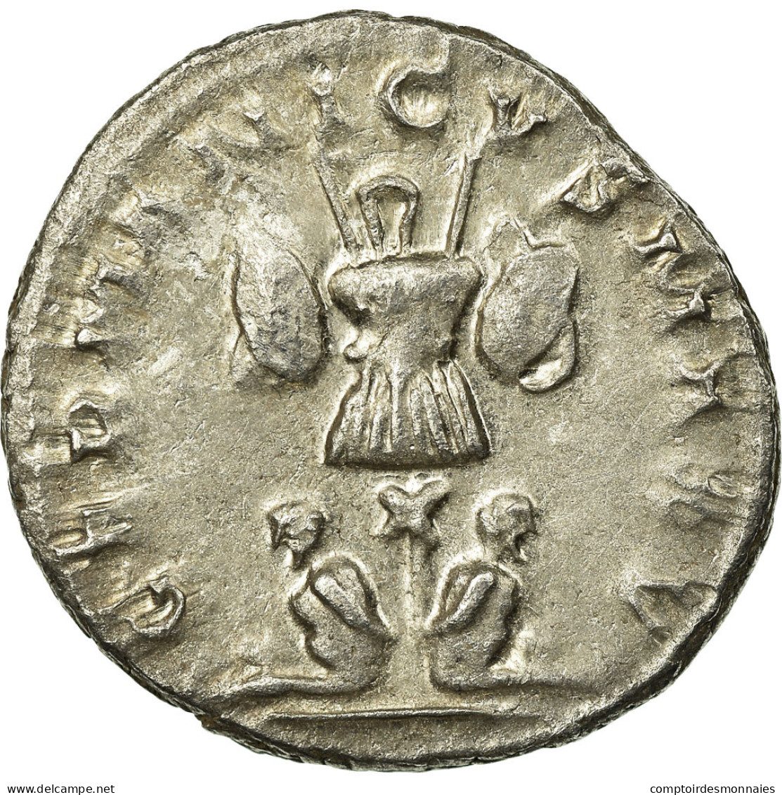Monnaie, Gallien, Antoninien, 257-258, Trèves Ou Cologne, TTB+, Billon, RIC:18 - L'Anarchie Militaire (235 à 284)