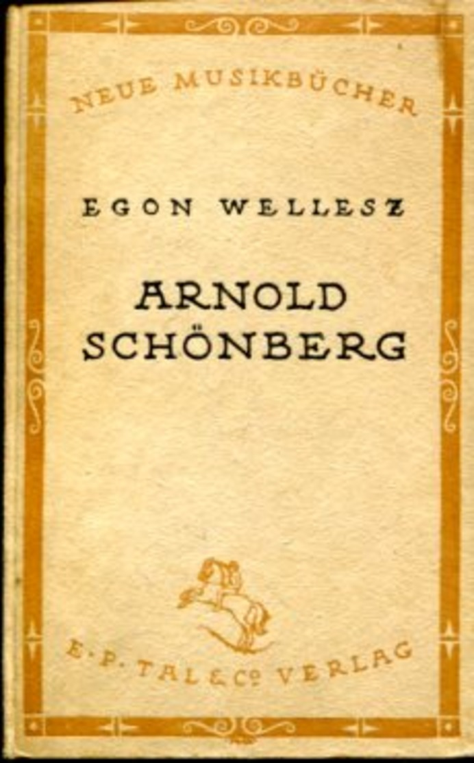 Arnold Schönberg. - Livres Anciens