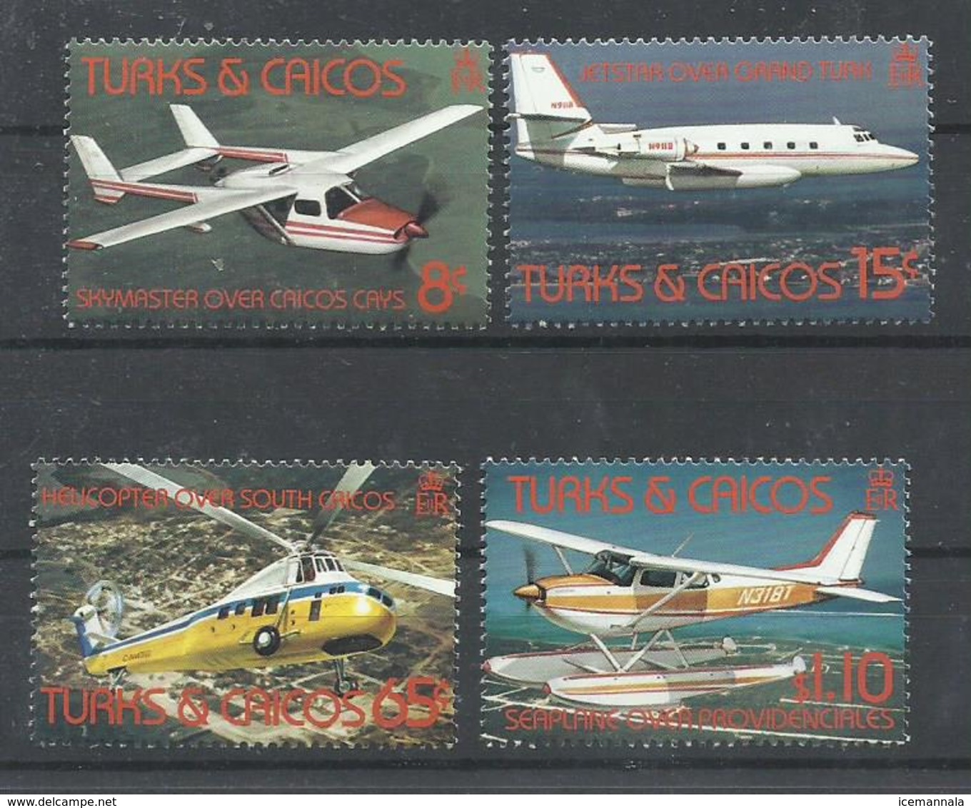 TURKS AND CAICOS   YVERT   594/97   MNH  ** - Turcas Y Caicos