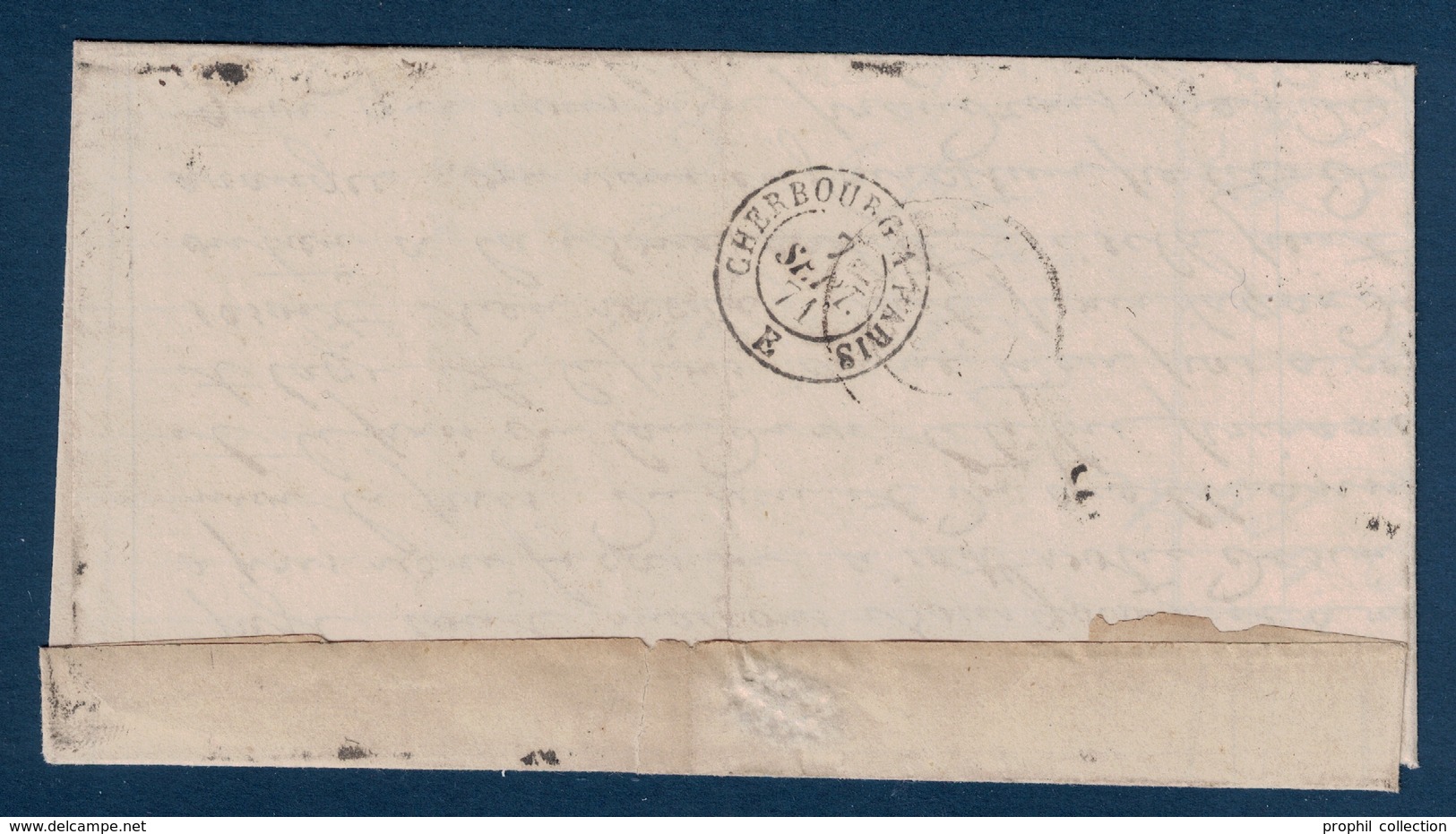 SEPTEMBRE 1871 - CERES N° 36 En BANDE DE 3 TIMBRES Sur LETTRE CAD GARE DE LISIEUX + AMBULANT Pour NIMES GARD - 1849-1876: Période Classique