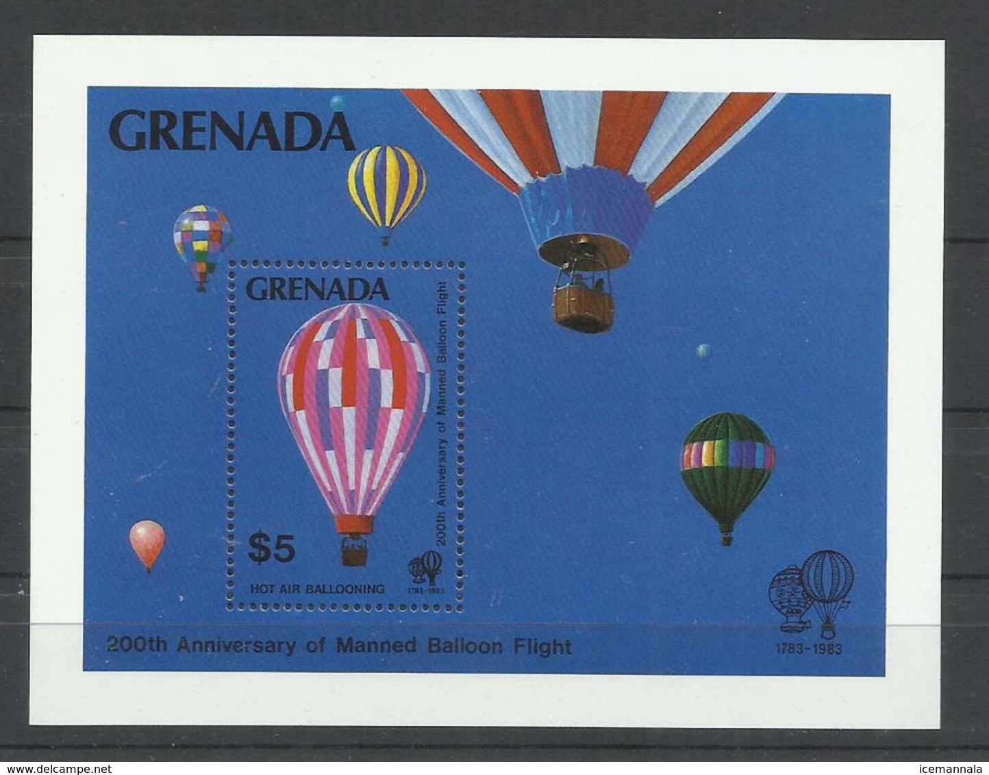 GRENADA   YVERT   H/B 113    MNH  ** - Grenada (1974-...)