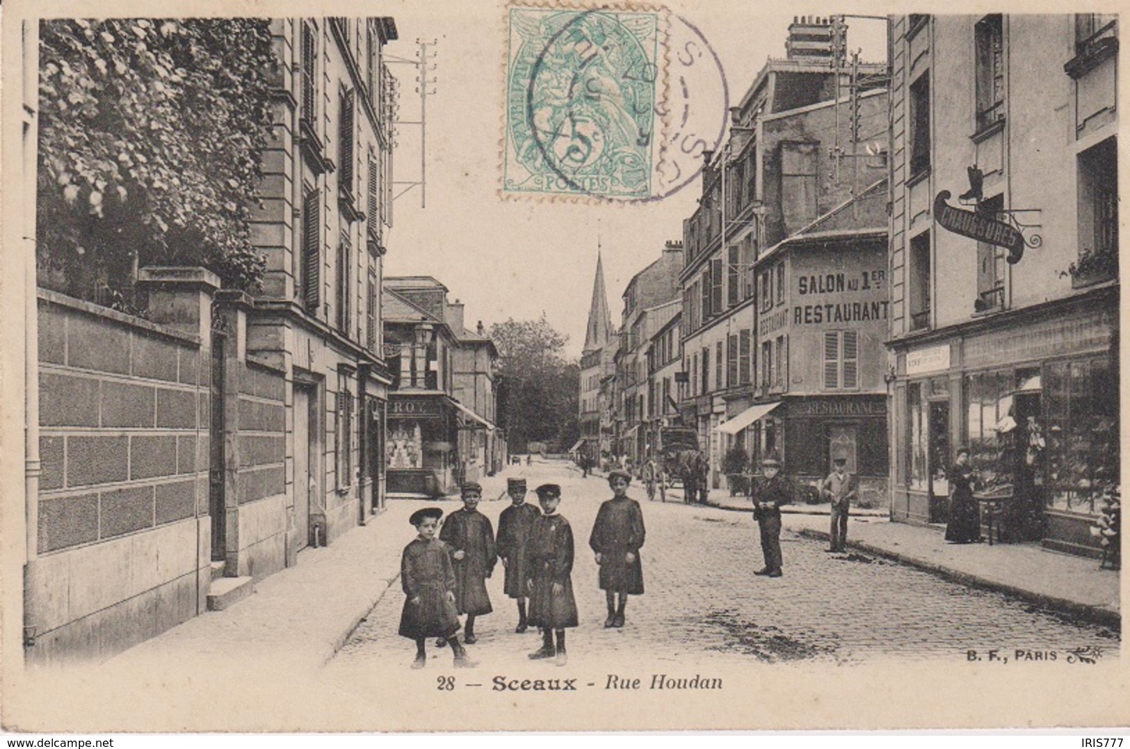 E58 - SCEAUX - RUE HOUDAN - Sceaux