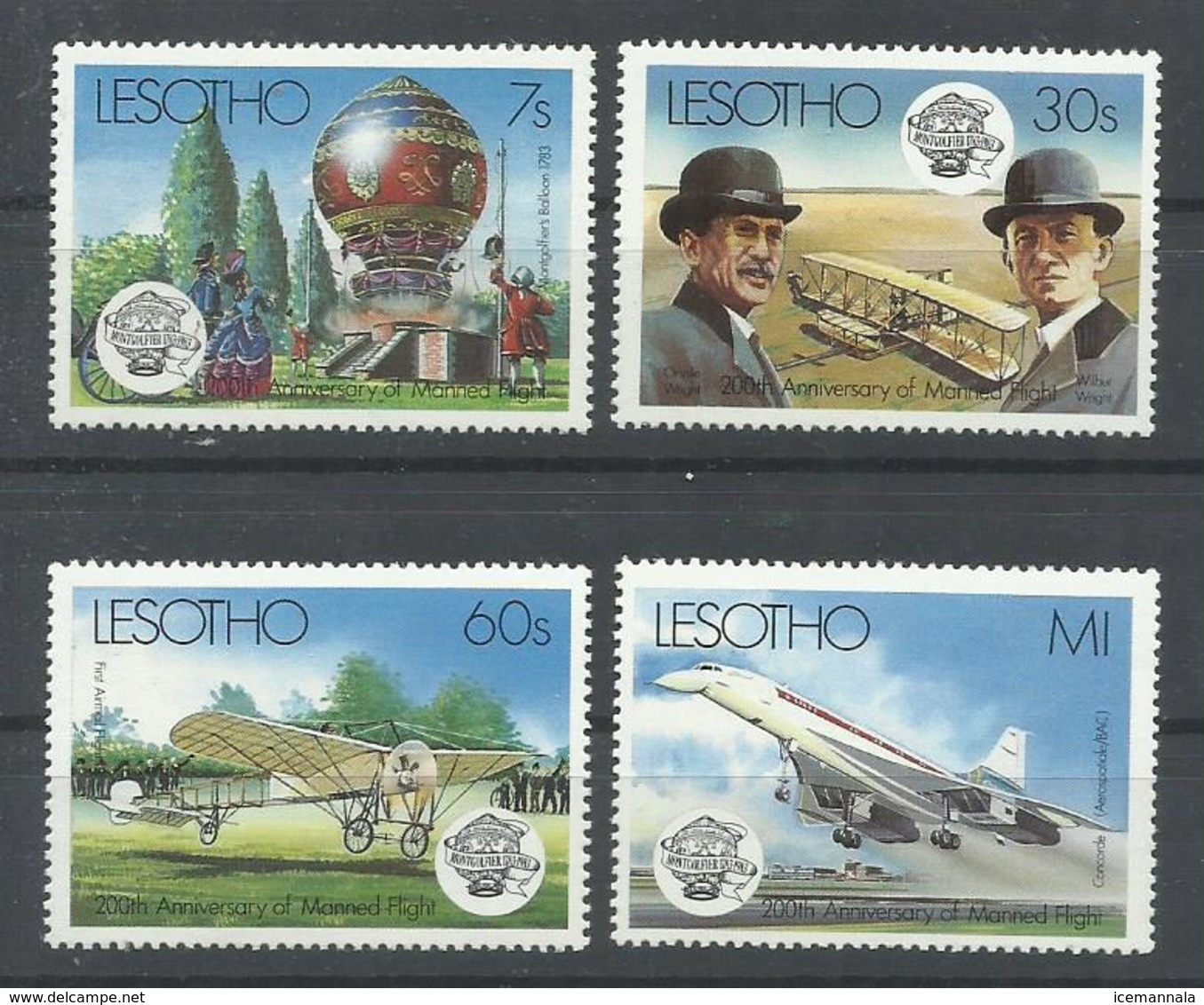 LESOTHO   YVERT   545/48    MNH  ** - Lesotho (1966-...)