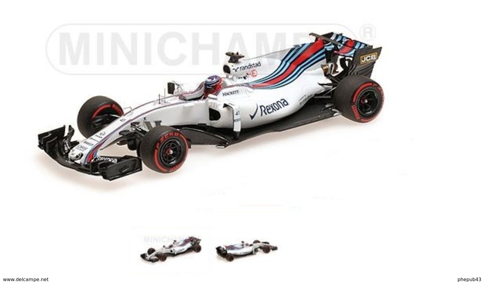 Williams Mercedes FW 40 - Gary Paffett – Test F1 Bahrain 2017 #41 - Minichamps - Minichamps