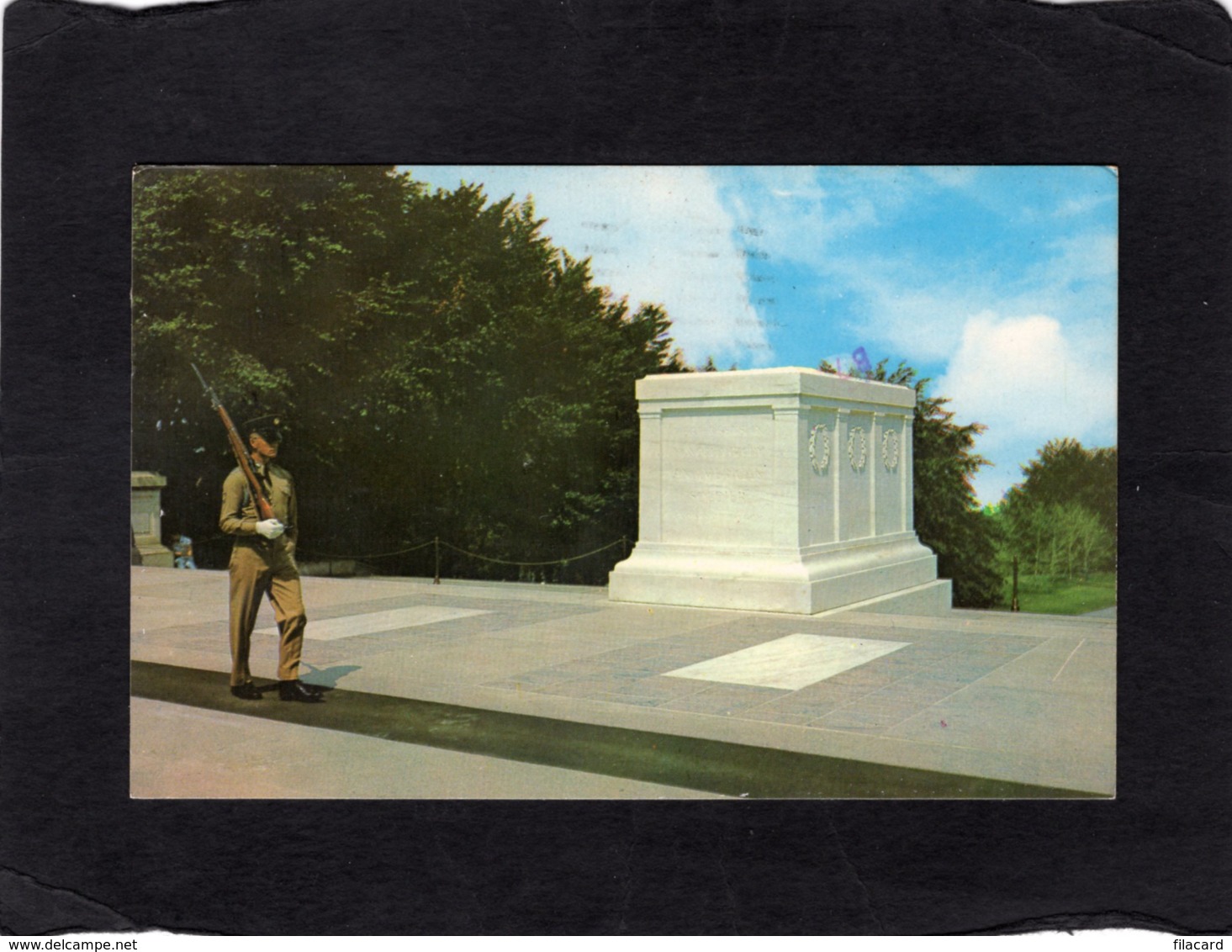 84624    Stati  Uniti,   Tomb Of The Unknown Soldiers,  Arlington National Cemetery,  Arlington, Va.,  VG  1976 - Arlington