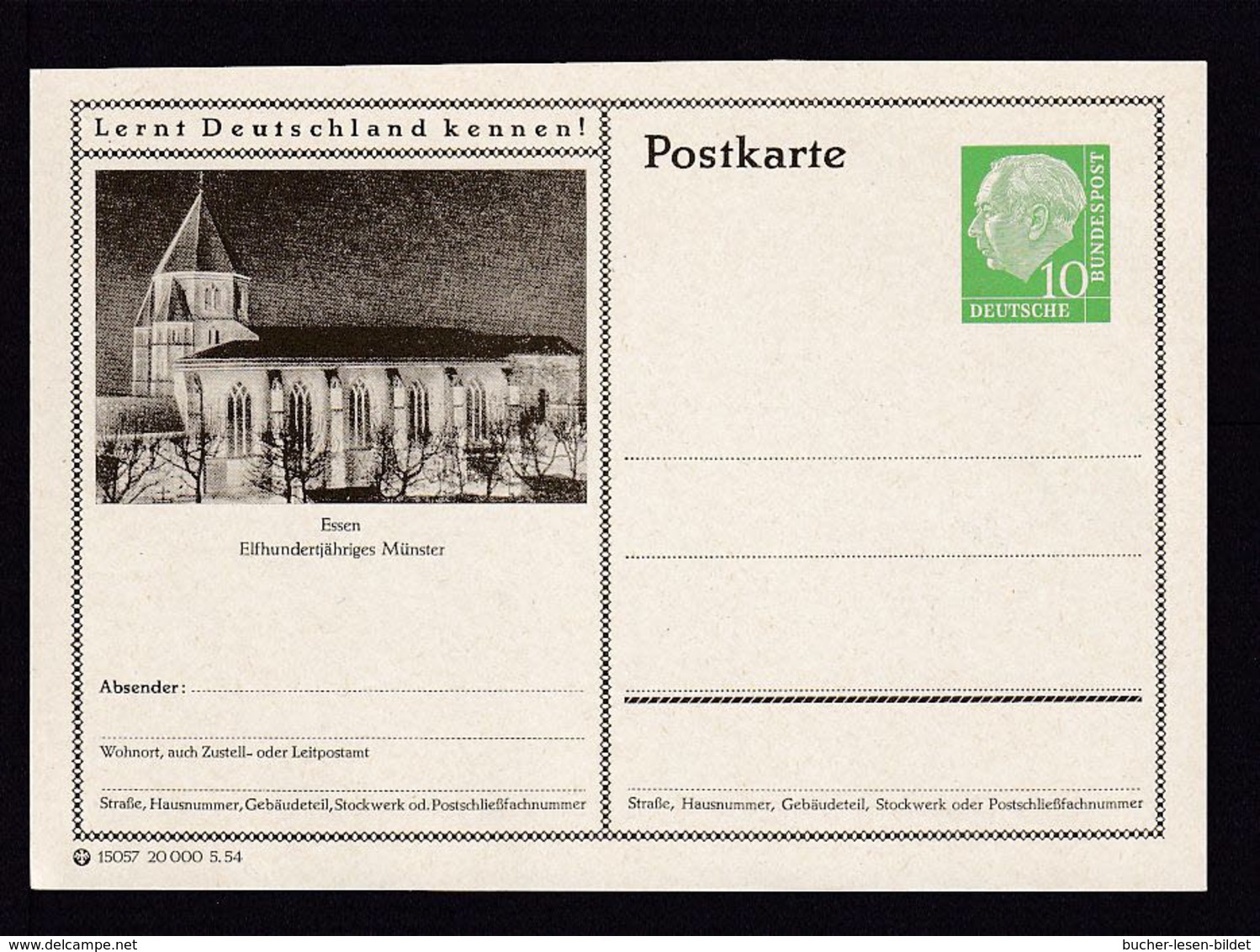 Bund P 23  101 Essen  Ungebraucht - Cartes Postales Illustrées - Neuves