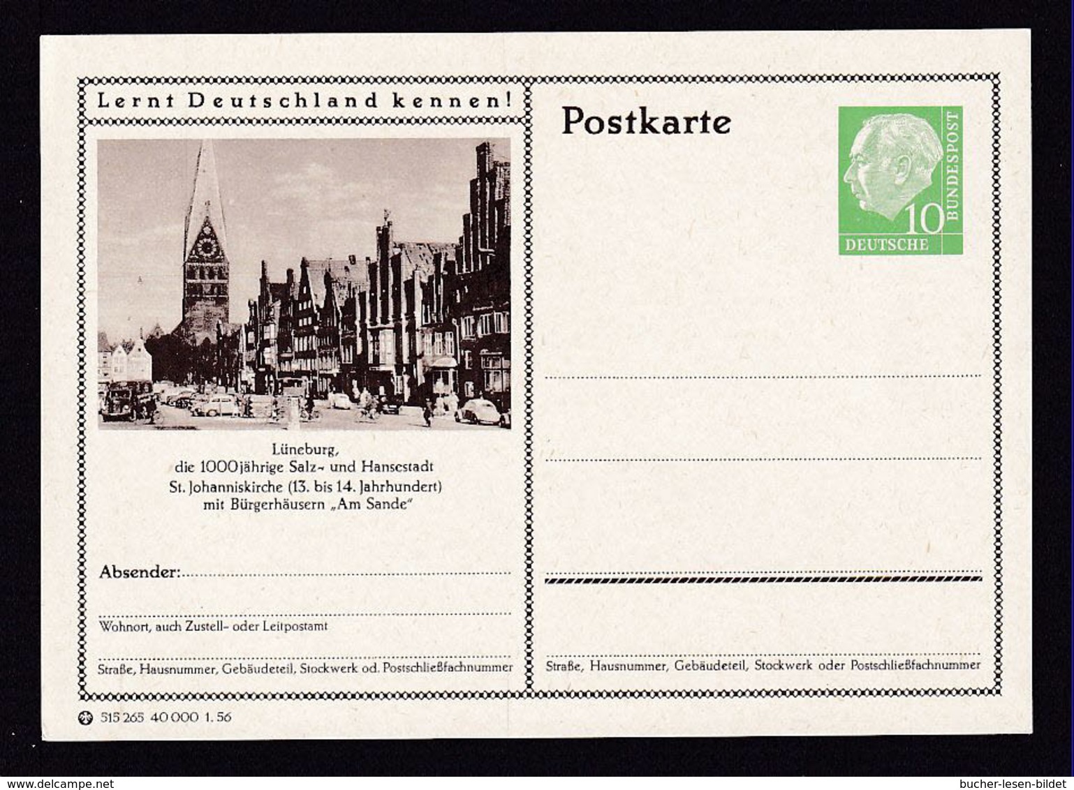 Bund P 24  169 Lüneburg    Ungebraucht - Cartes Postales Illustrées - Neuves