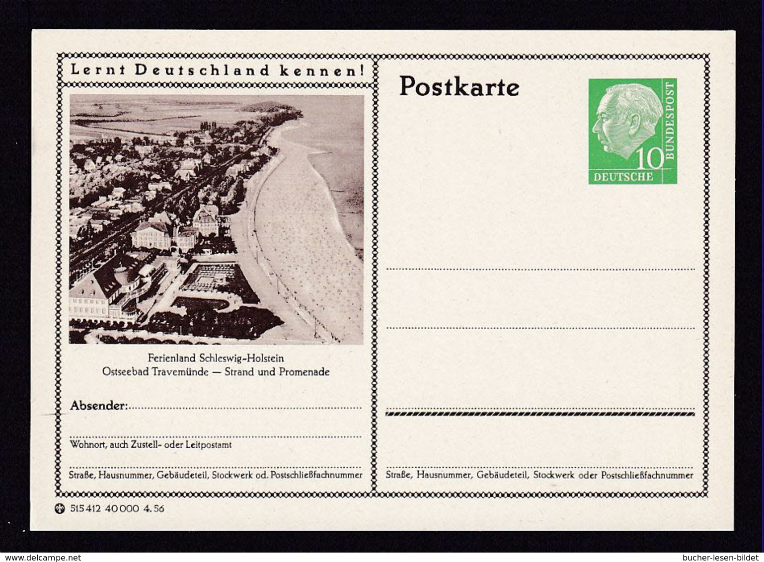 Bund P 24  200 Travenmünde   Ungebraucht - Cartes Postales Illustrées - Neuves