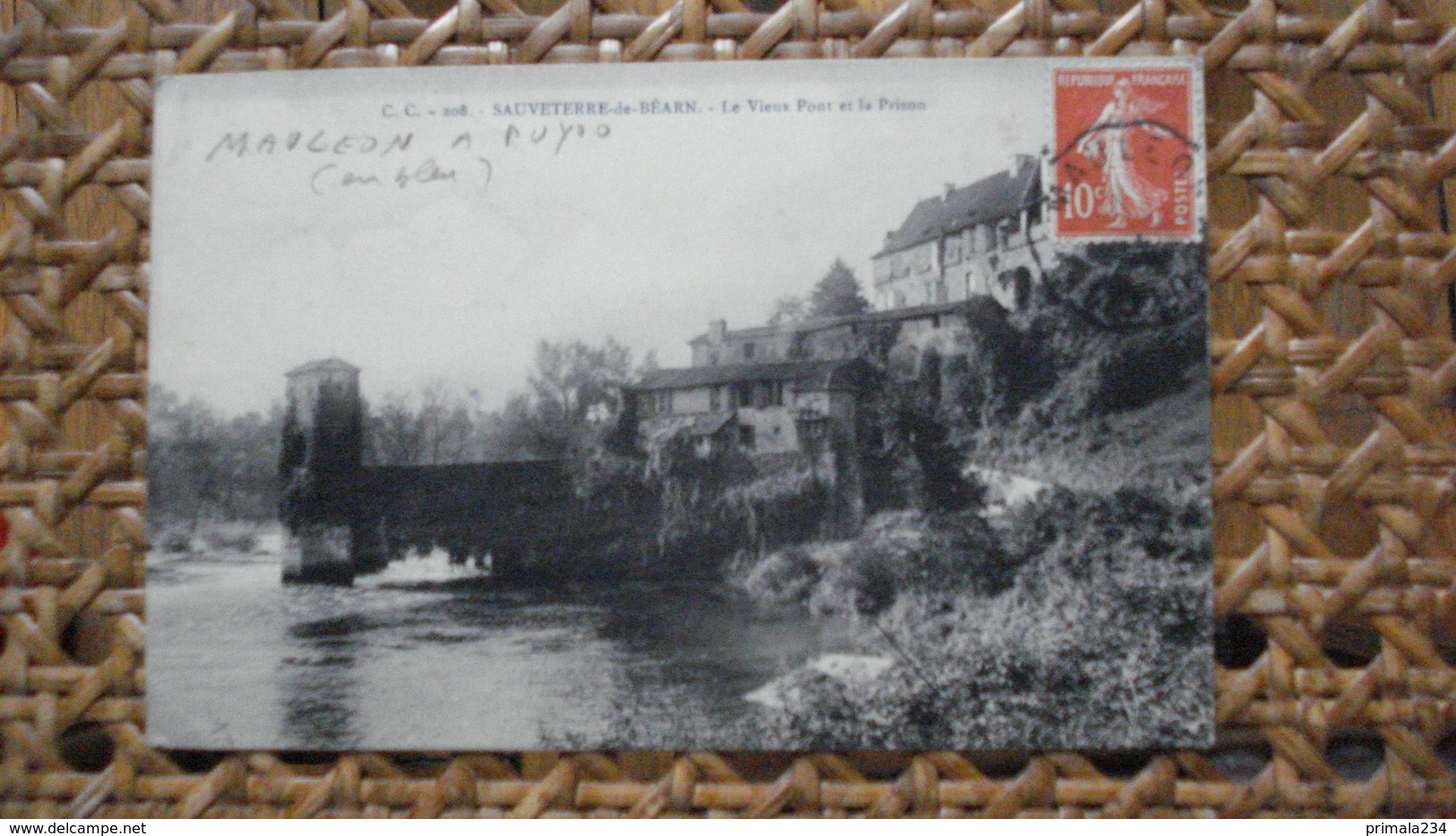 SAUVETERRE DE BEARN - VIEUX PONT - Sauveterre De Bearn