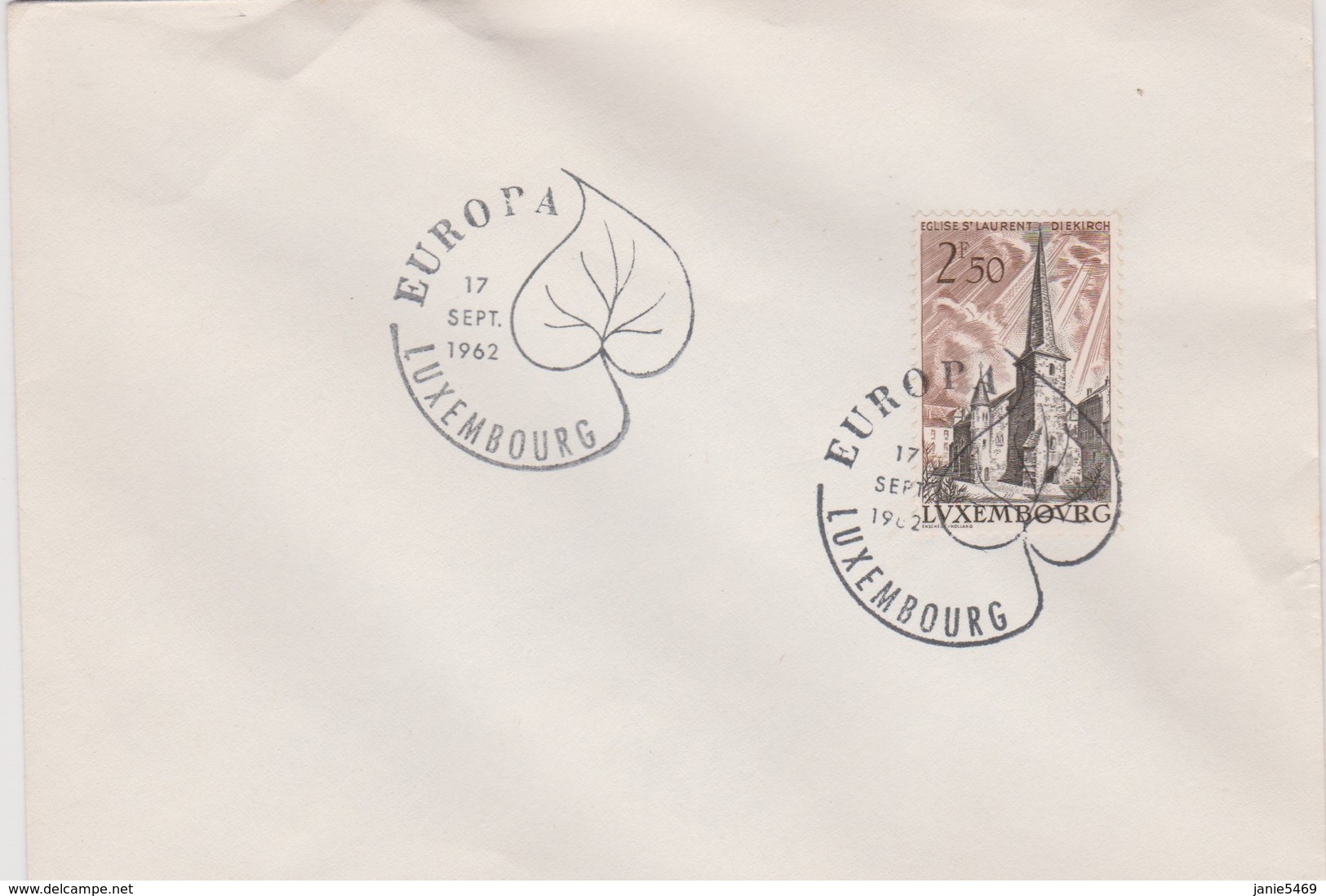 Luxembourg 1962 Europa FDC - FDC