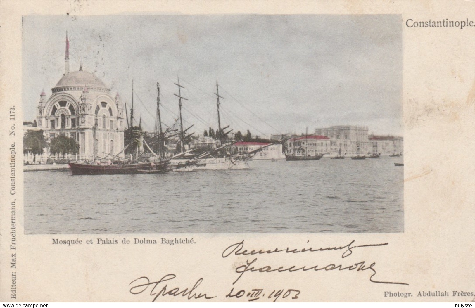 Mosquee Et Palais De Dolma Baghtché - Turquie