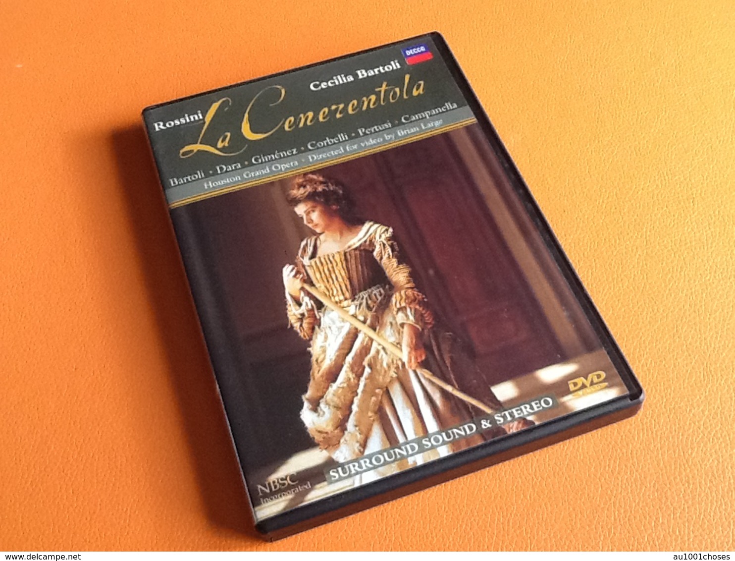 DVD   La Cenerentola  Cecilia Bartoli, Enzo Dara, Bruno Campanella...  (1996) - Autres & Non Classés