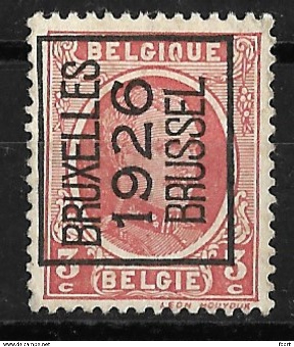 Brussel 1926  Typo Nr. 139A - Typo Precancels 1922-31 (Houyoux)