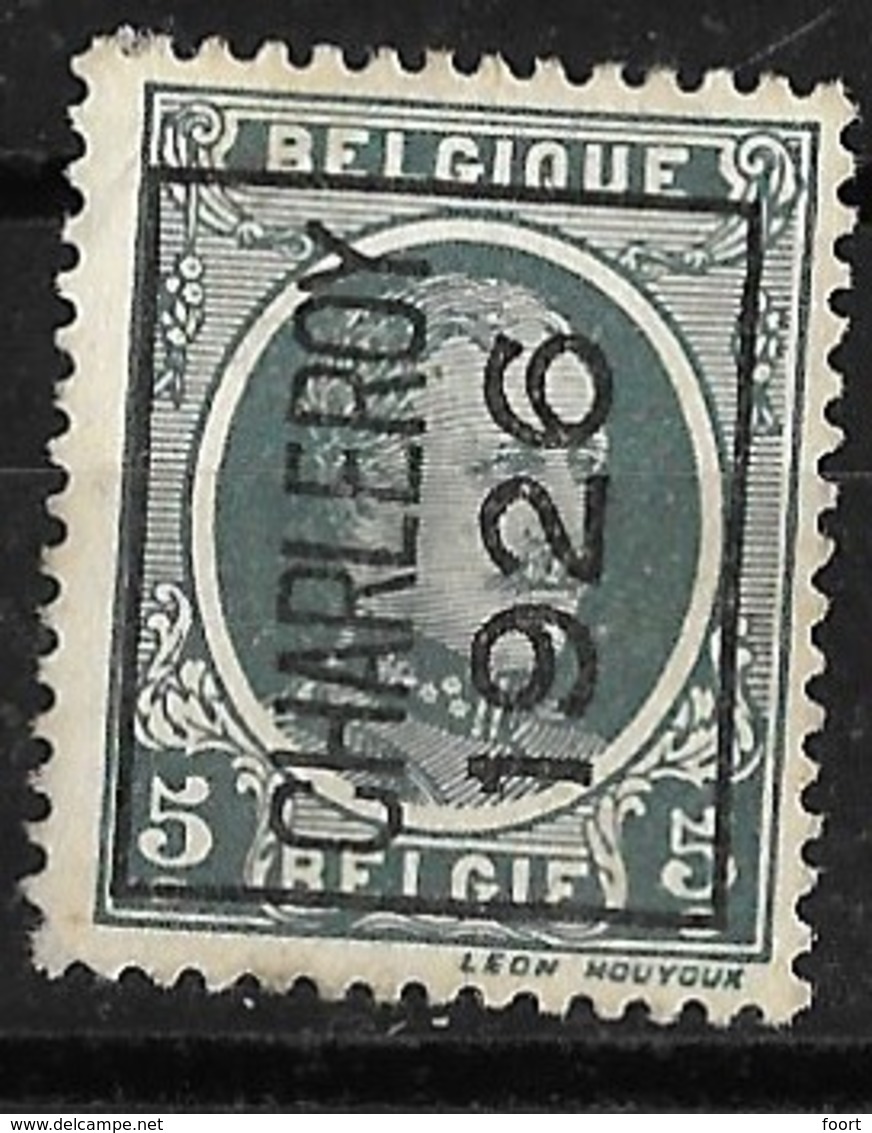 Charleroy 1926  Typo Nr. 142A - Typo Precancels 1922-31 (Houyoux)