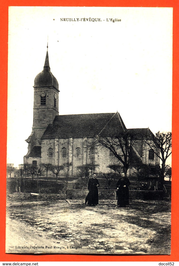 CPA 52 Neuilly L'éveque " L'église " - Neuilly L'Eveque